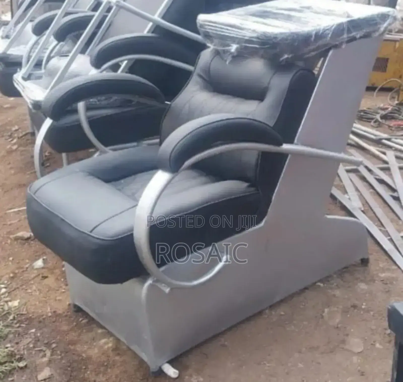 Modern Executive Barber Chair With Sink