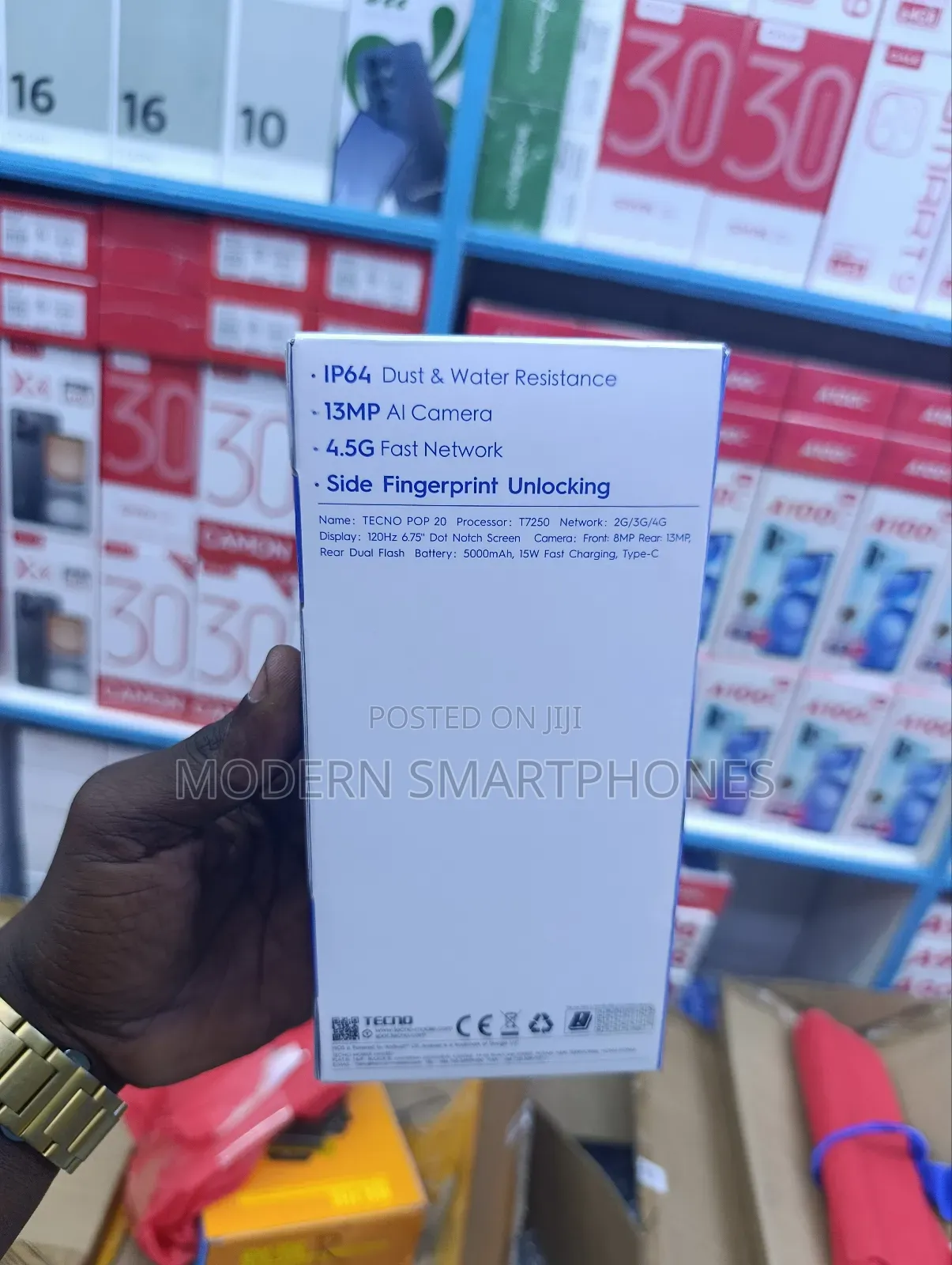 New Mobile Phone 64 GB Black
