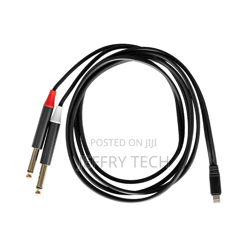 Lightning/iPhone Dual 6.5mm Jack Mono 1.8m