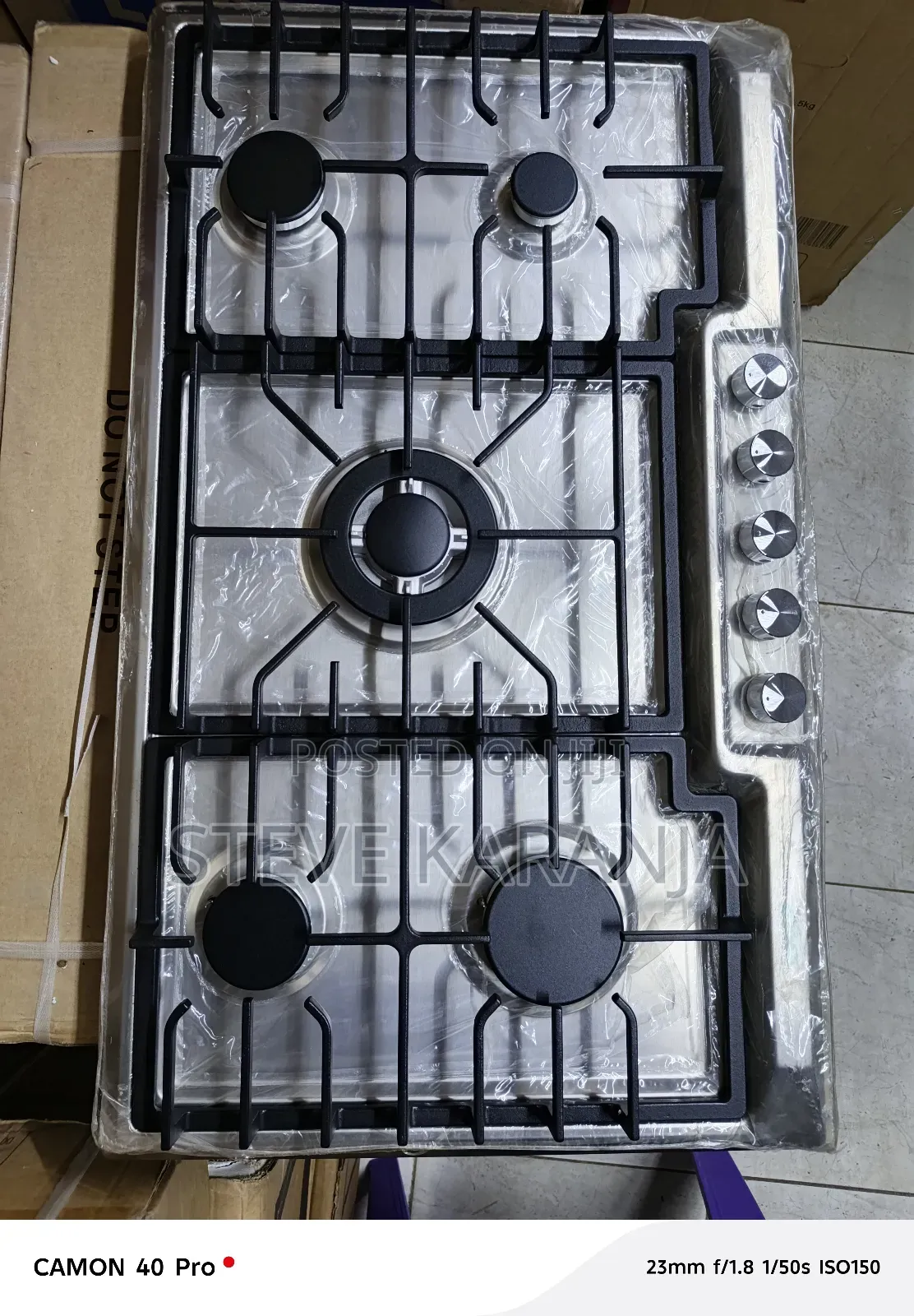 Bolesi 5g Cooker With FFD and Auto Ignition