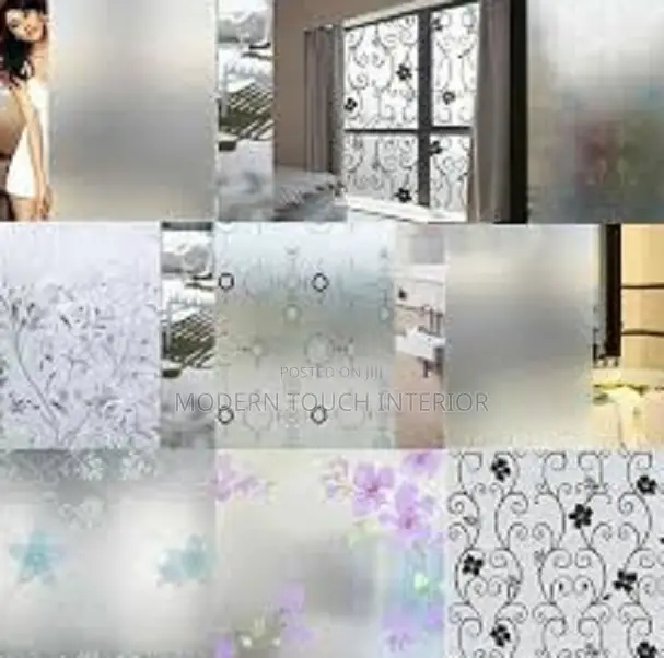 Glass Frosted Film for Privacy - Benjoe House, Tsavo Road
