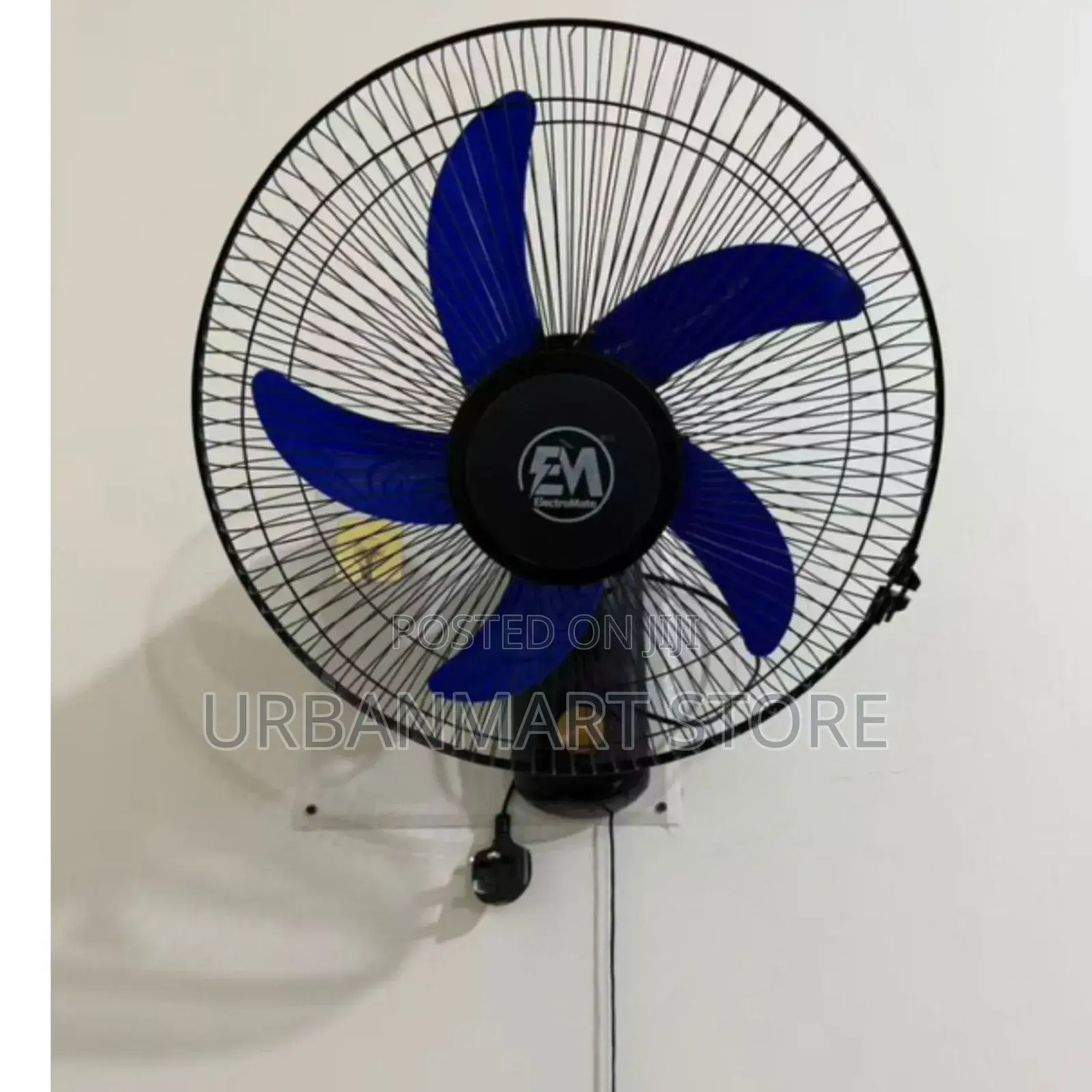 Electromate 16′′ Wall Fan – High-Speed Airflow, Durable Design