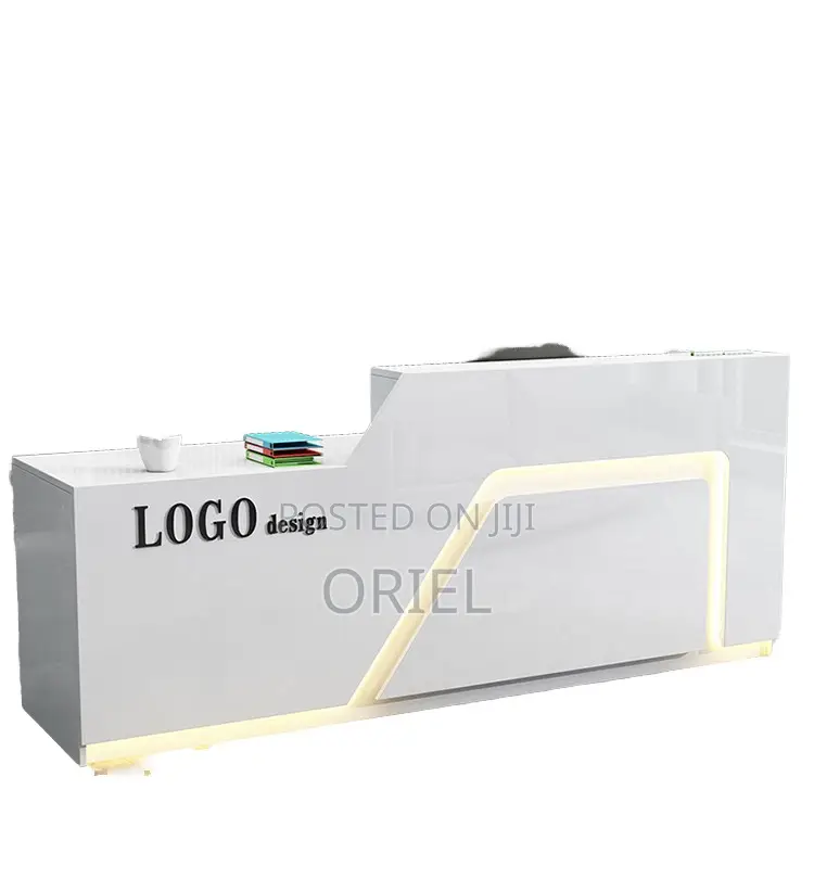Modern Reception Desk : Led Reception Office Desk