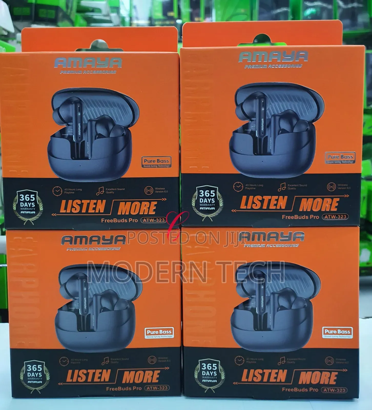 Amaya Freebuds Pro Atw-323 *40hrs Playtime Earbuds