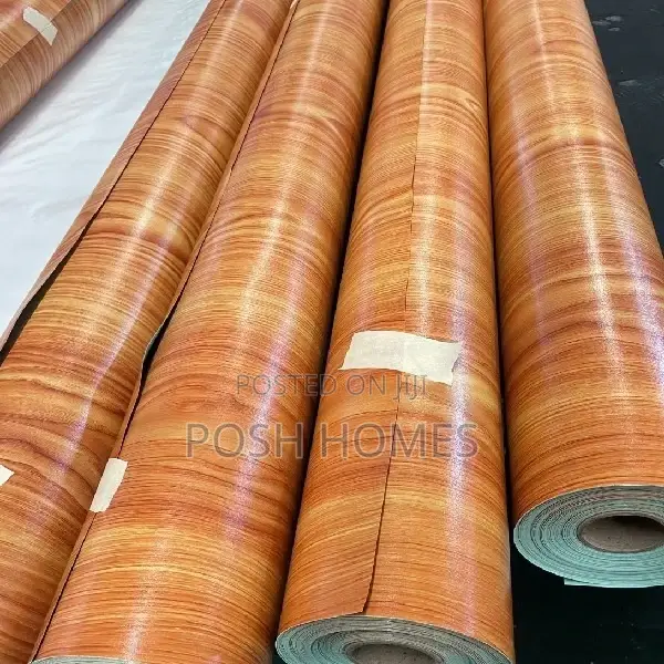 Timber Effect Roll Vinyl Mkeka Wa Mbao