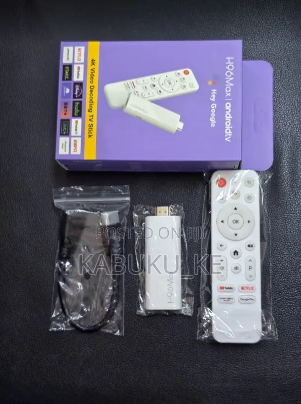 H96 Vedio Decoding TV Stick H96max Android 14+Wifi 2gb/16gb