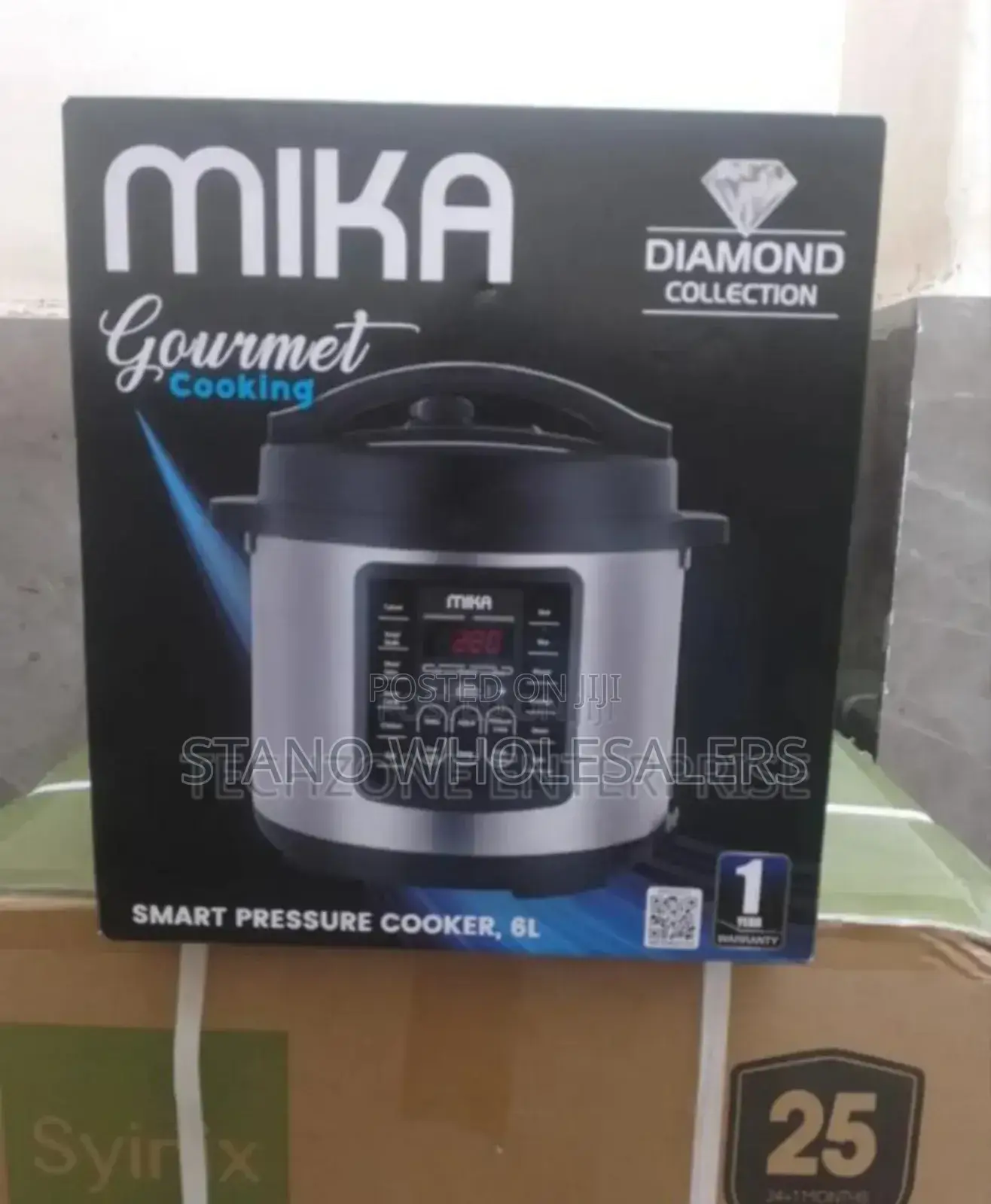 Stocked Electric 6l Mika Pressure Cooker