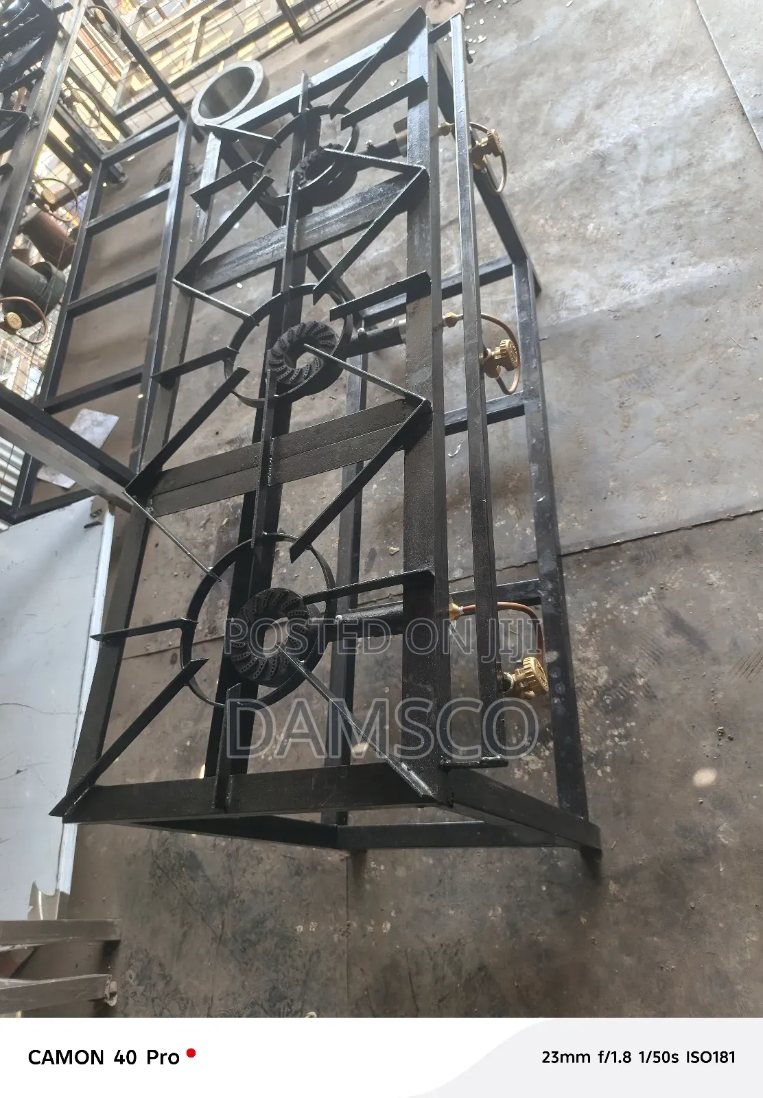 Three Metal Burner