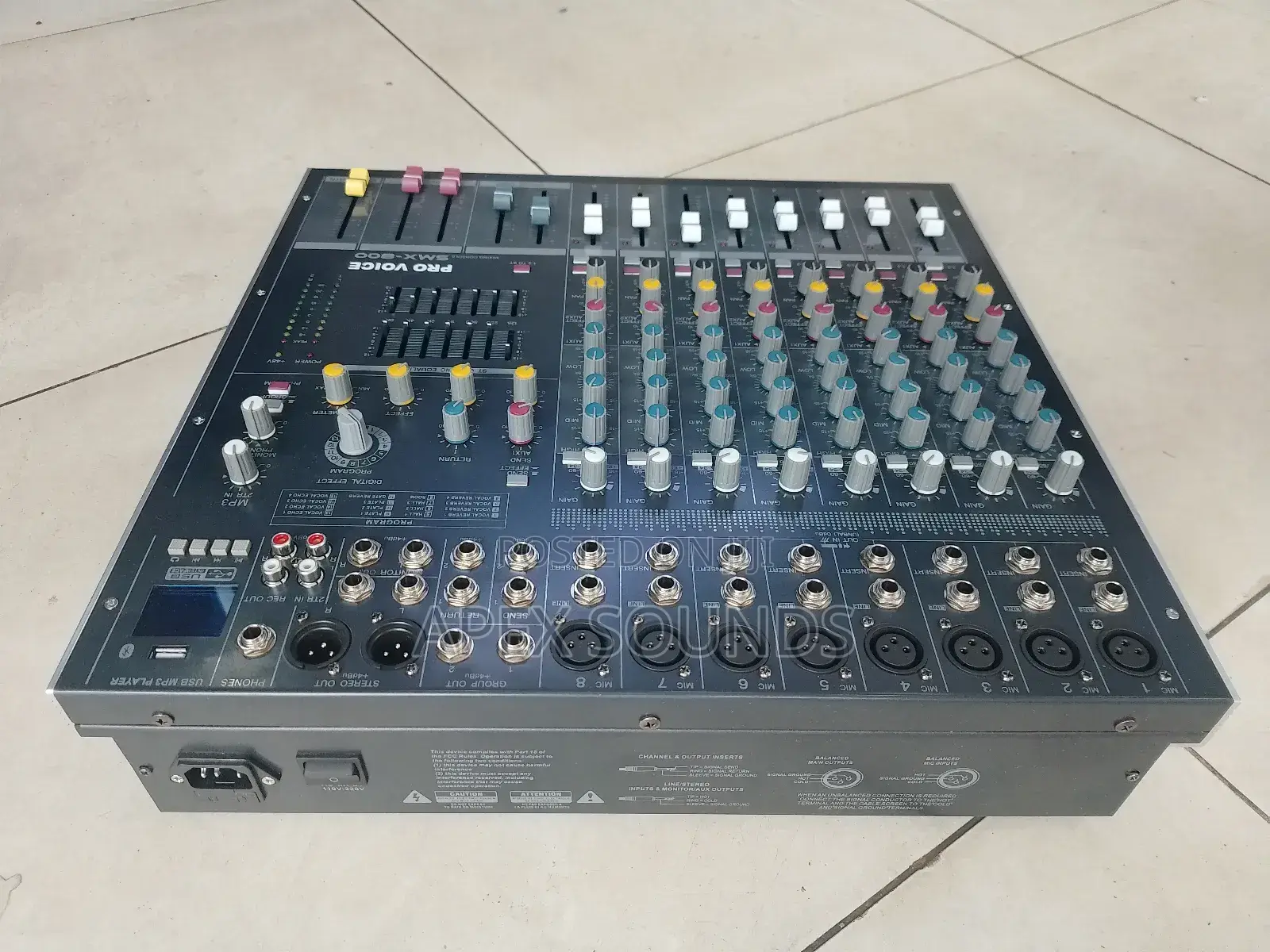 Plain Mixer. SMX 8 Channel