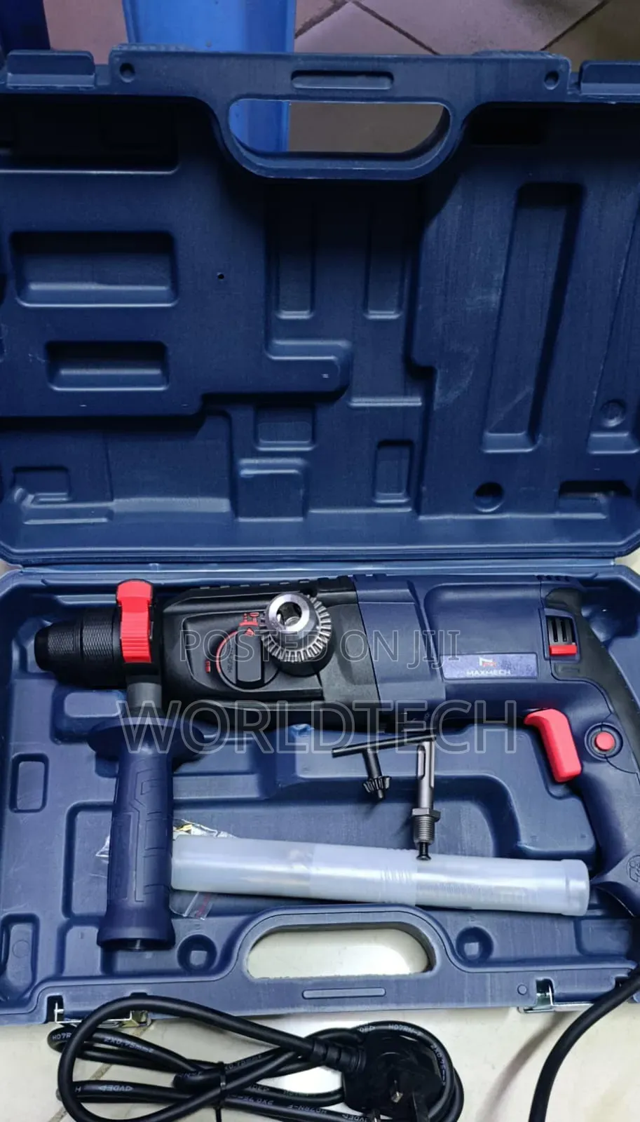 800watts Maxmech Double Chuck Rotary Hummer