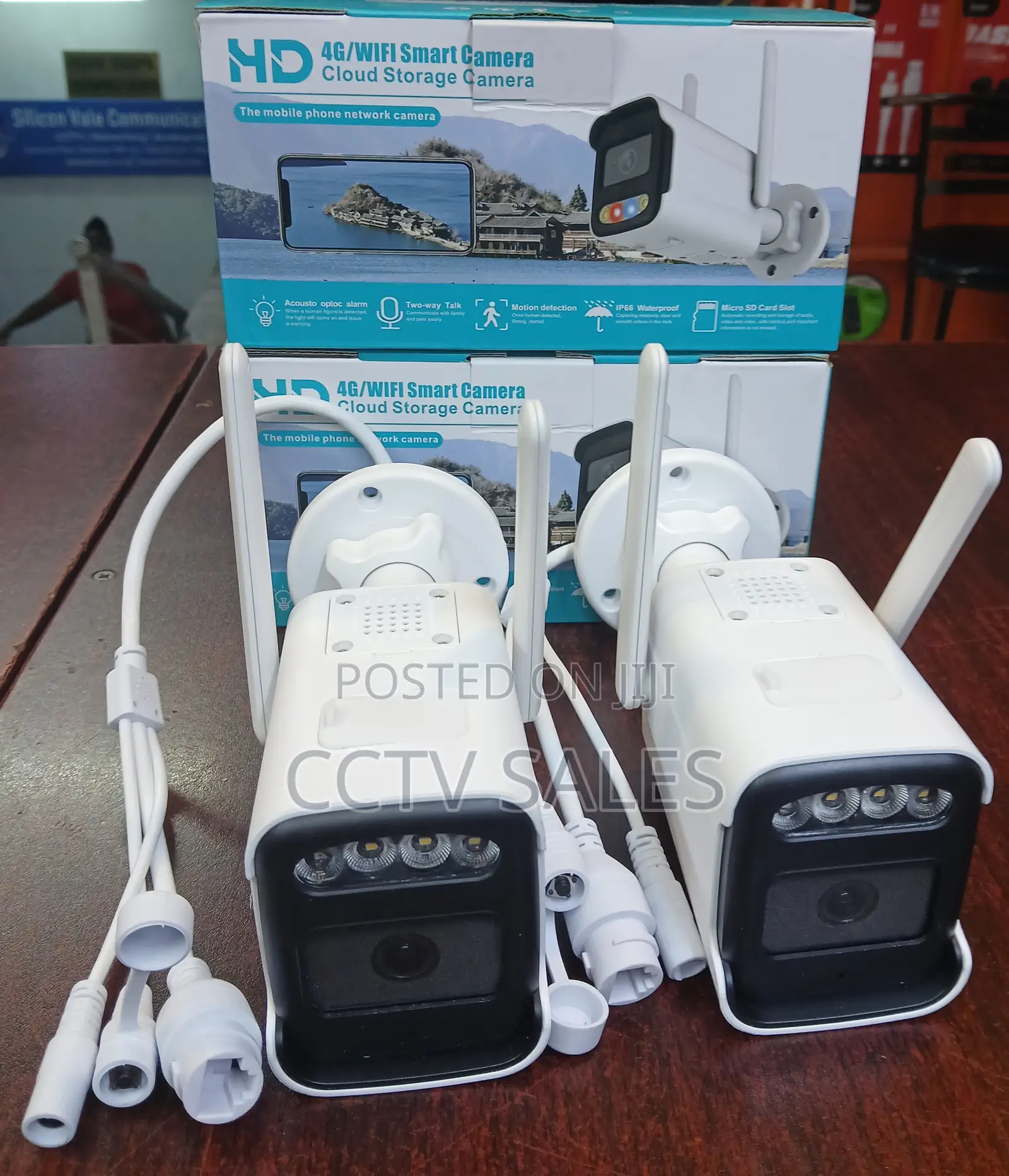 Clear Colored Night Vision Bullet Wifi Outdoor Smart Camera
