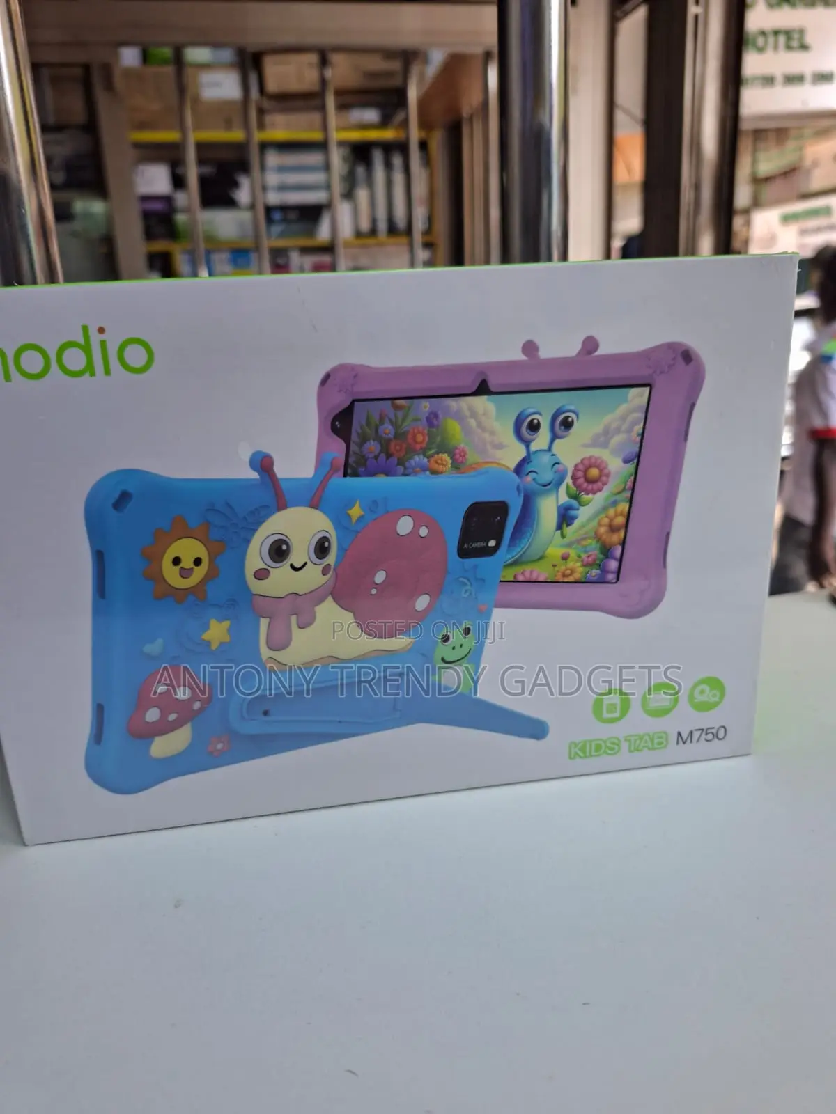 Modio M750 7-Inch Kids Tablet Dual Cameras Android 4g Wifi