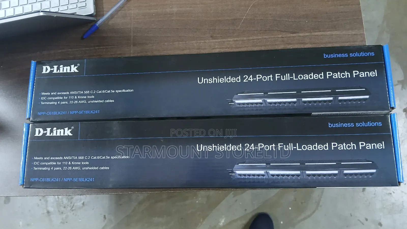 D-Link 24-Port Full-Loaded Patch Panel