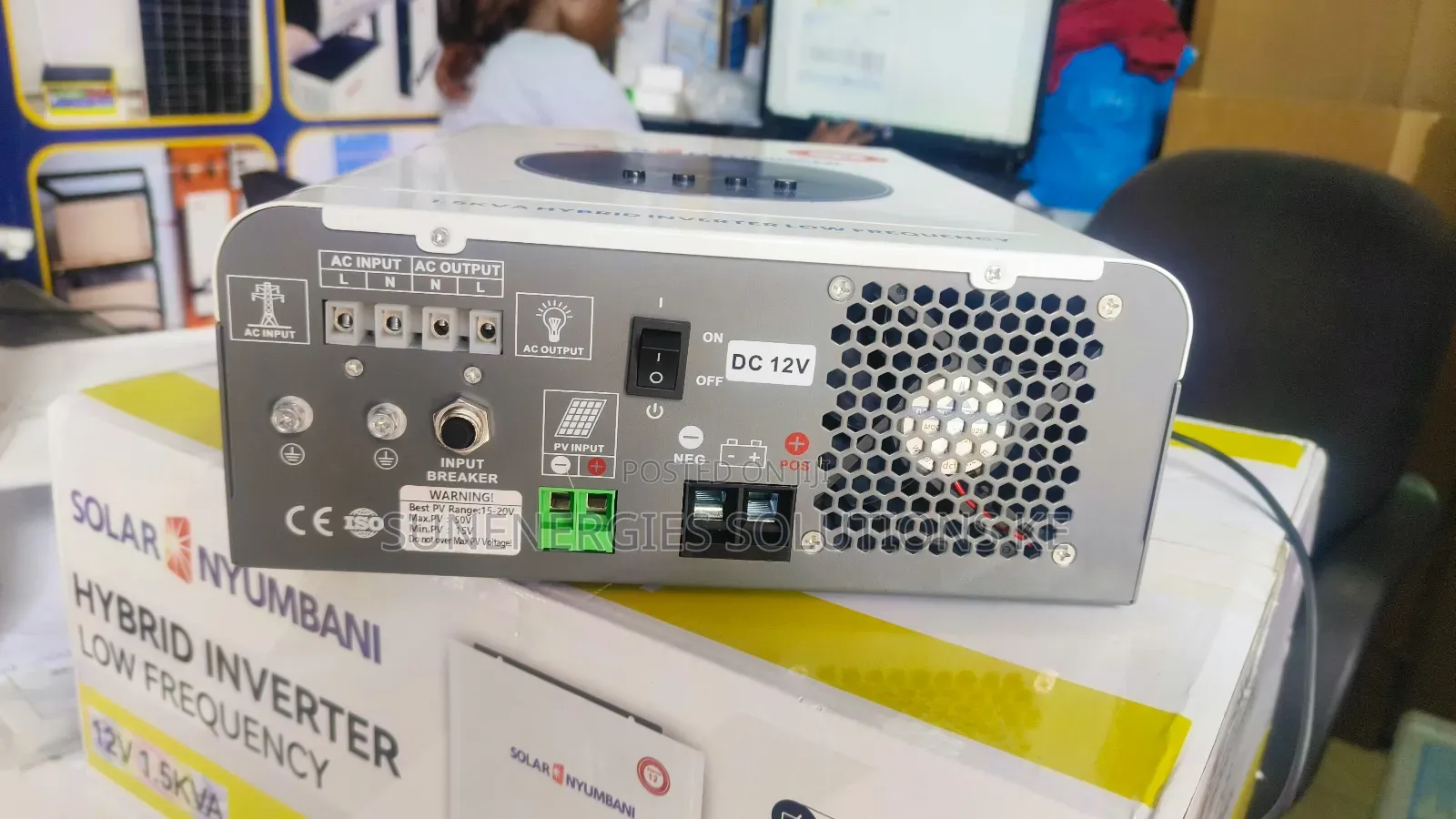 1.5kva 12v Low Frequency Solar Nyumbani