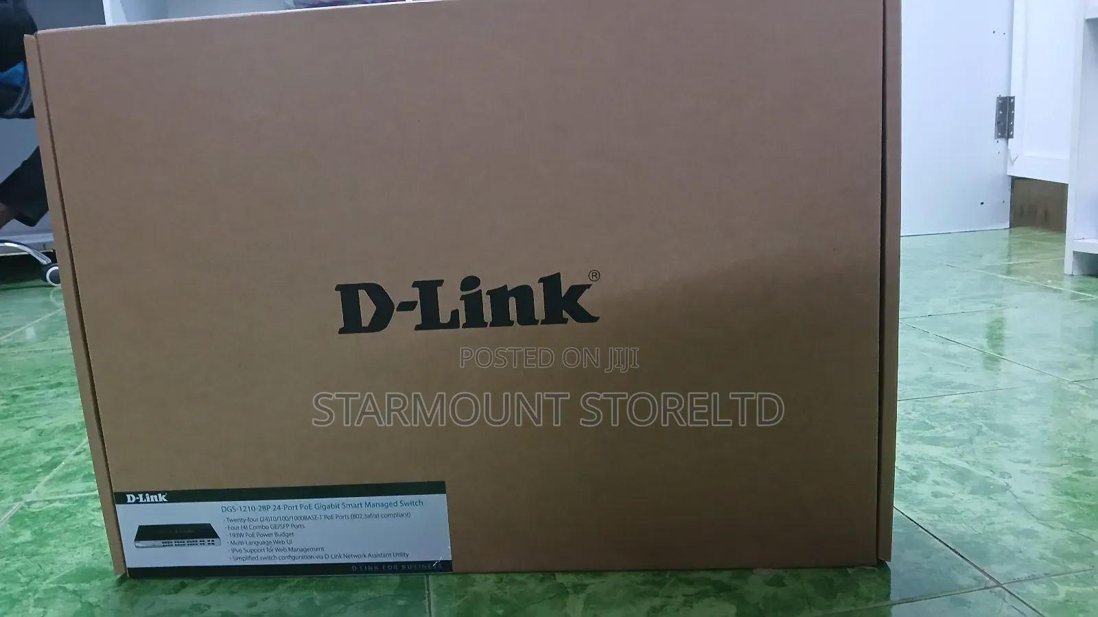 D-Link DGS-1210-28p 24-Port Poe Gigabit Smart Managed Switch