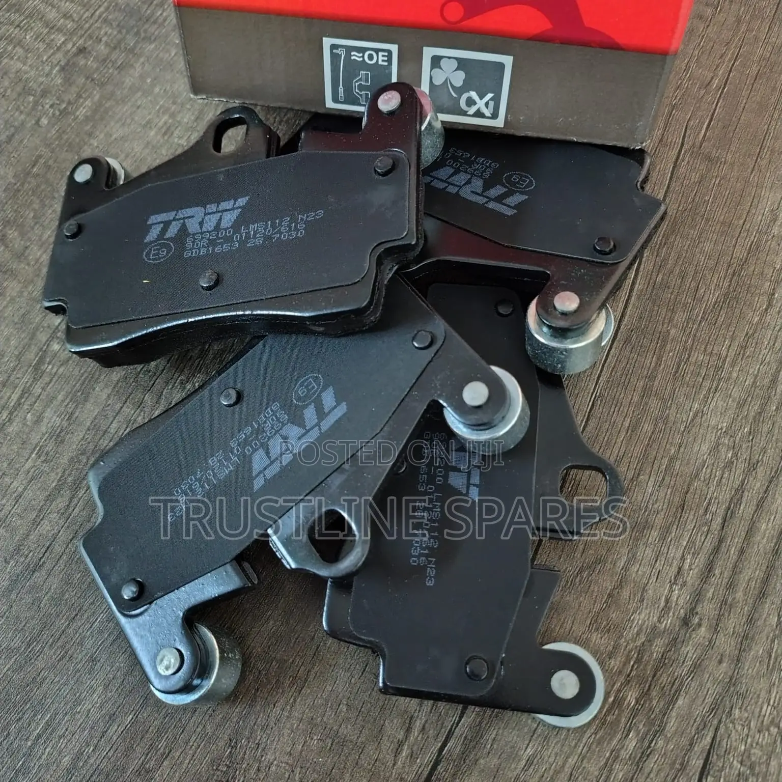TRW Rear Brake Pads Set – Vw, Audi Porsche Trusted Quality