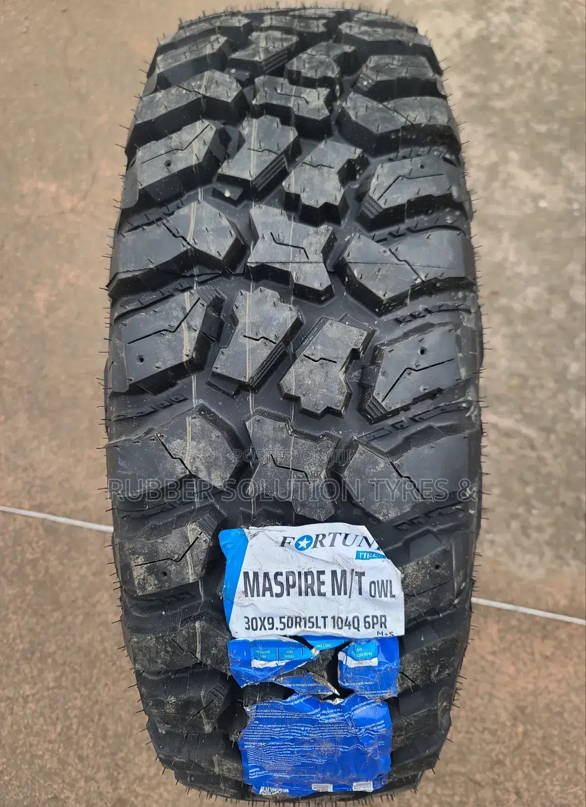 30x9.50r15 Fortune L/T Maspire M/T104q 6pr