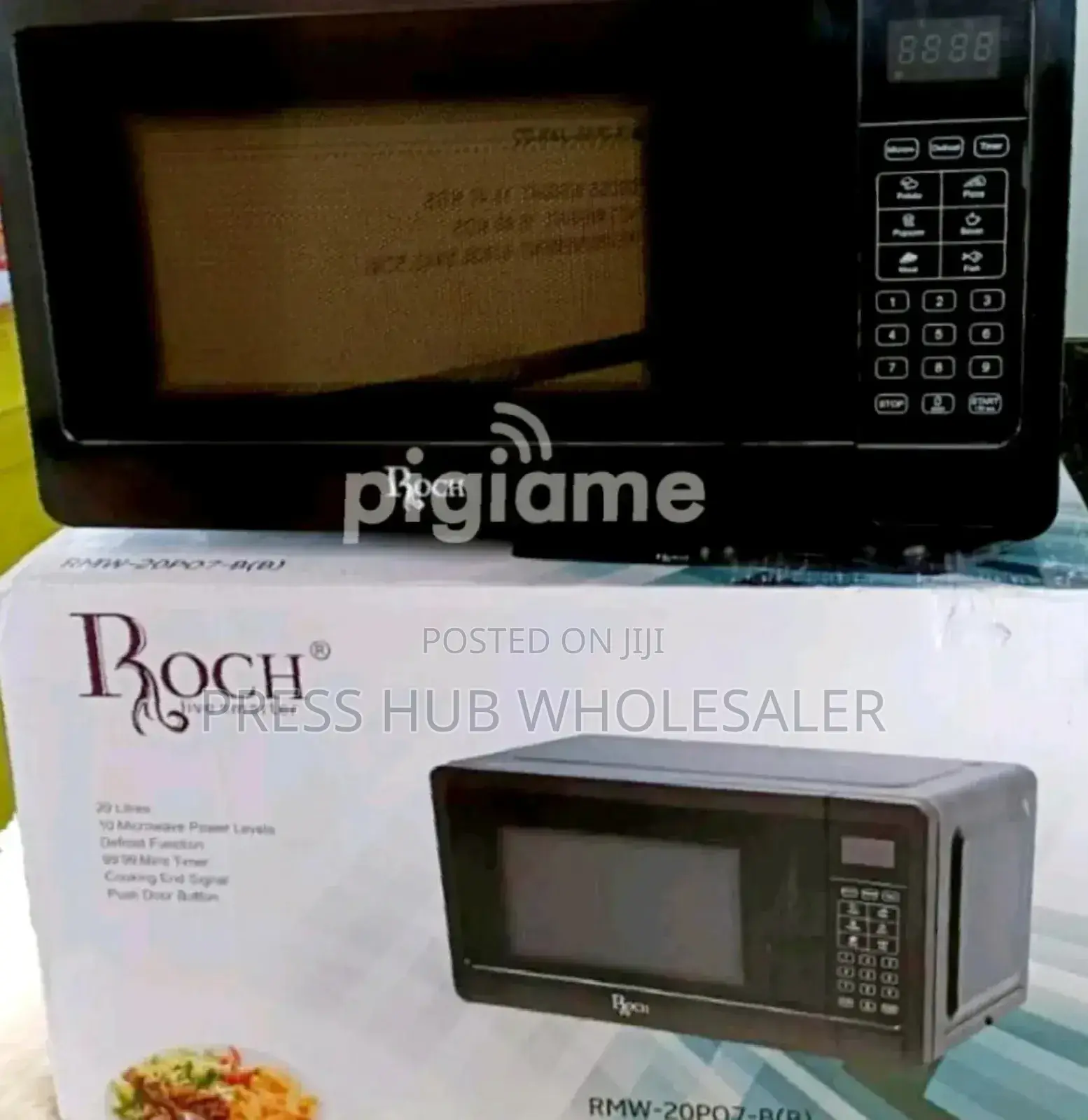 Roch 20l Digital Microwave Oven,