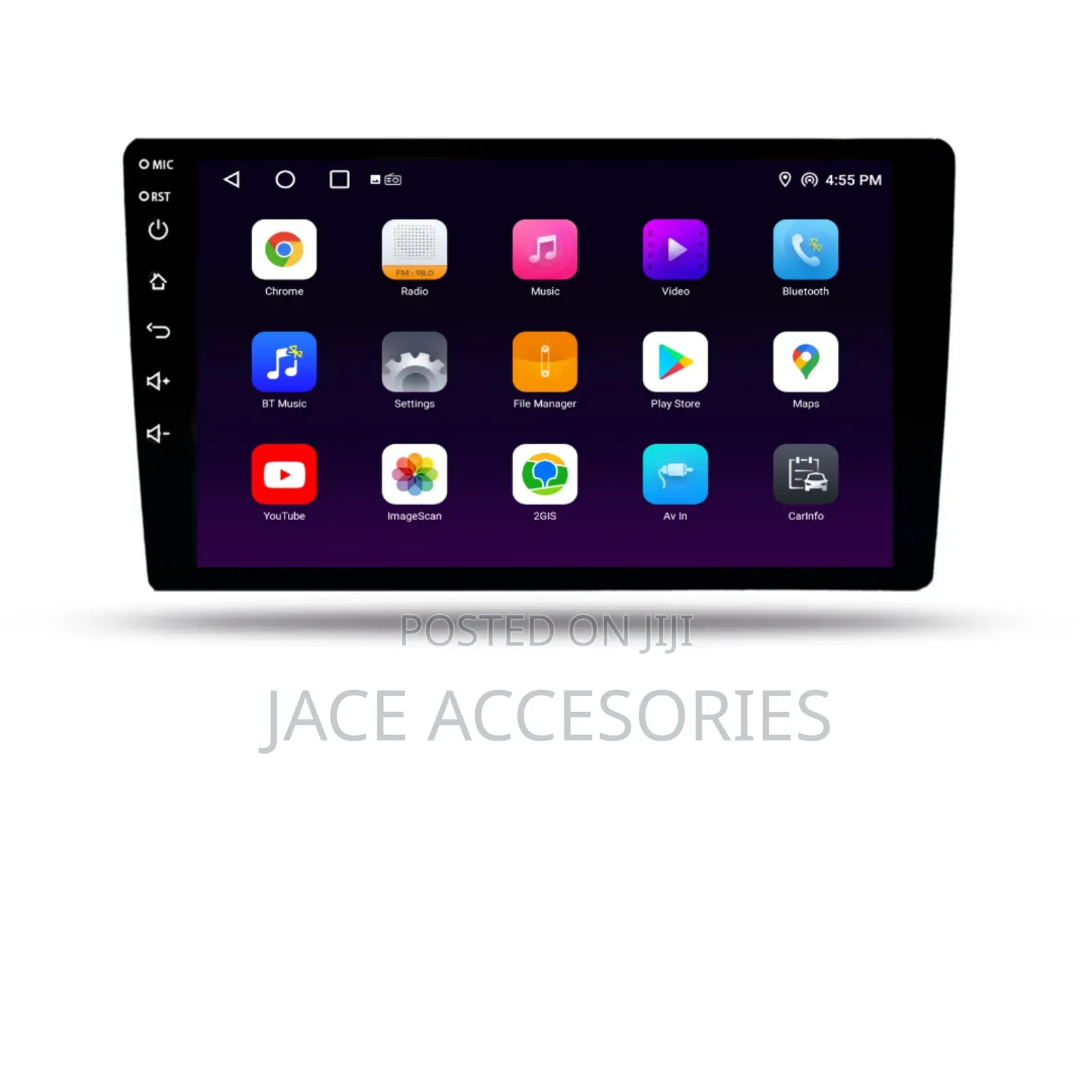Android Car Radio 4gb Ram 64gb Rom Cooling Fan