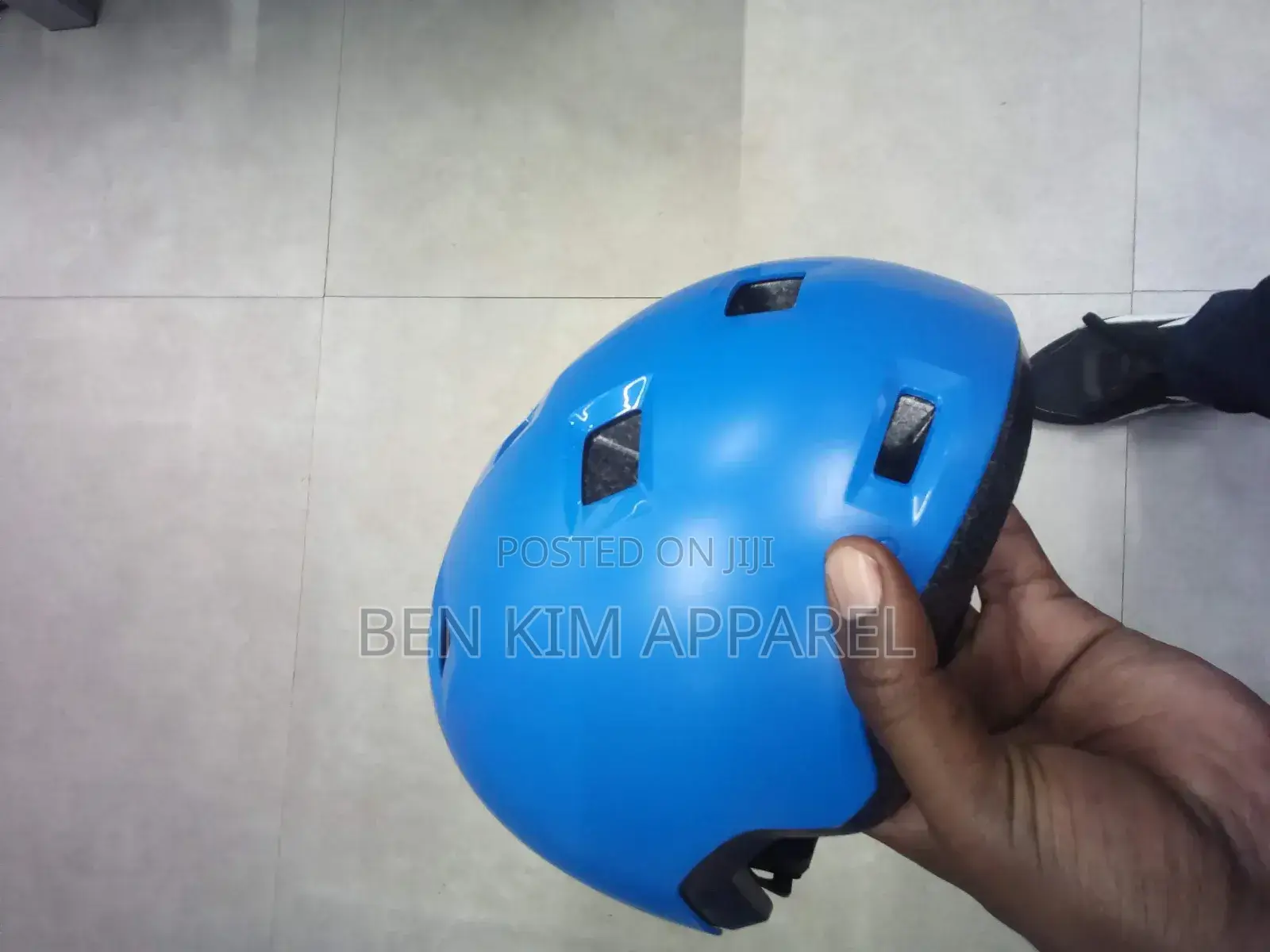 Kids Light Blue Skating and Cycling Helmet Adjustable Fit Small and Xs