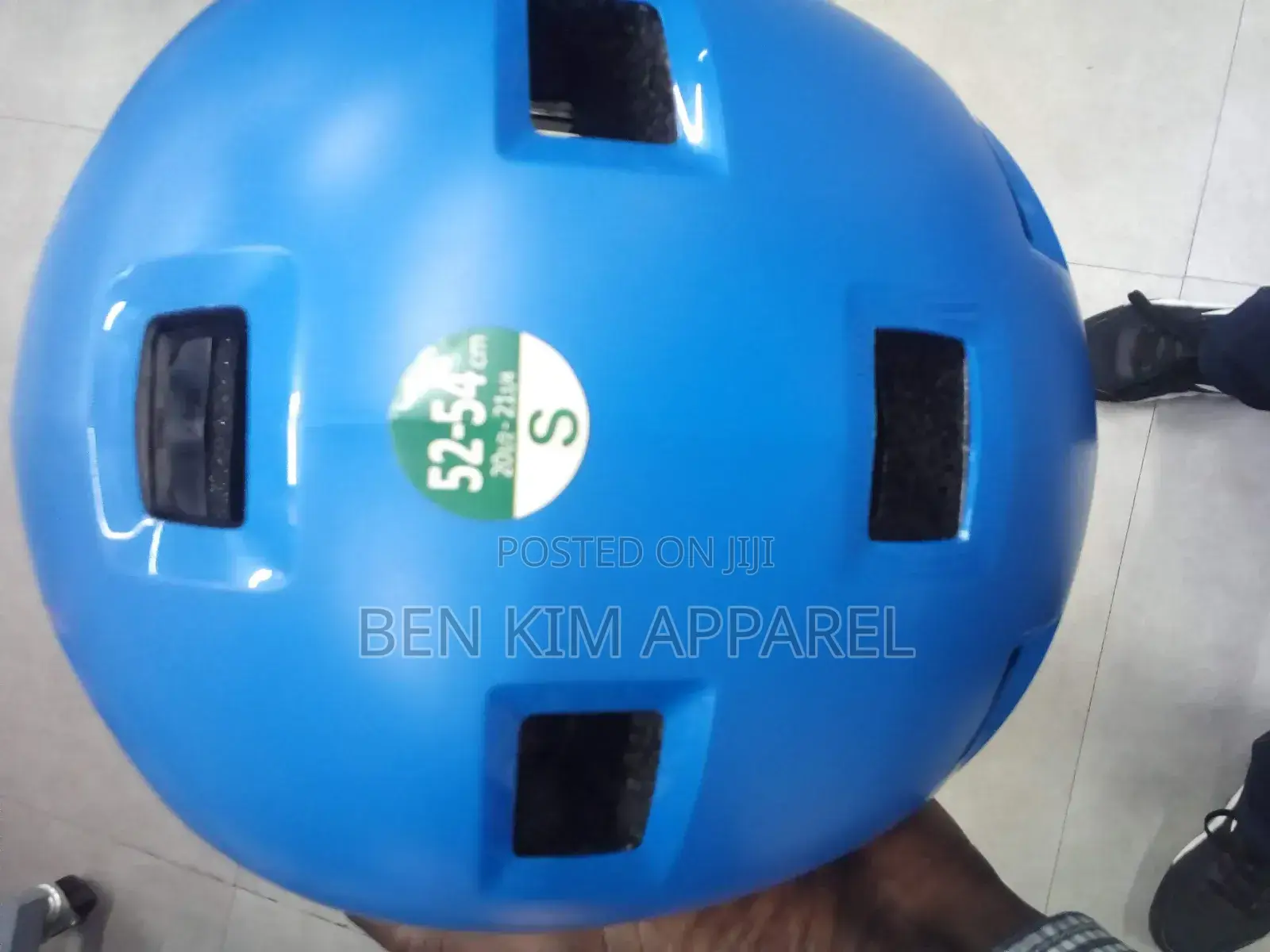 Kids Light Blue Skating and Cycling Helmet Adjustable Fit Small and Xs