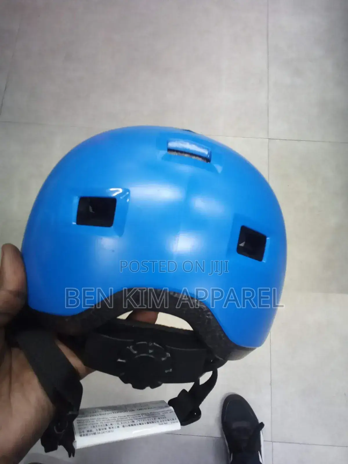 Kids Light Blue Skating and Cycling Helmet Adjustable Fit Small and Xs