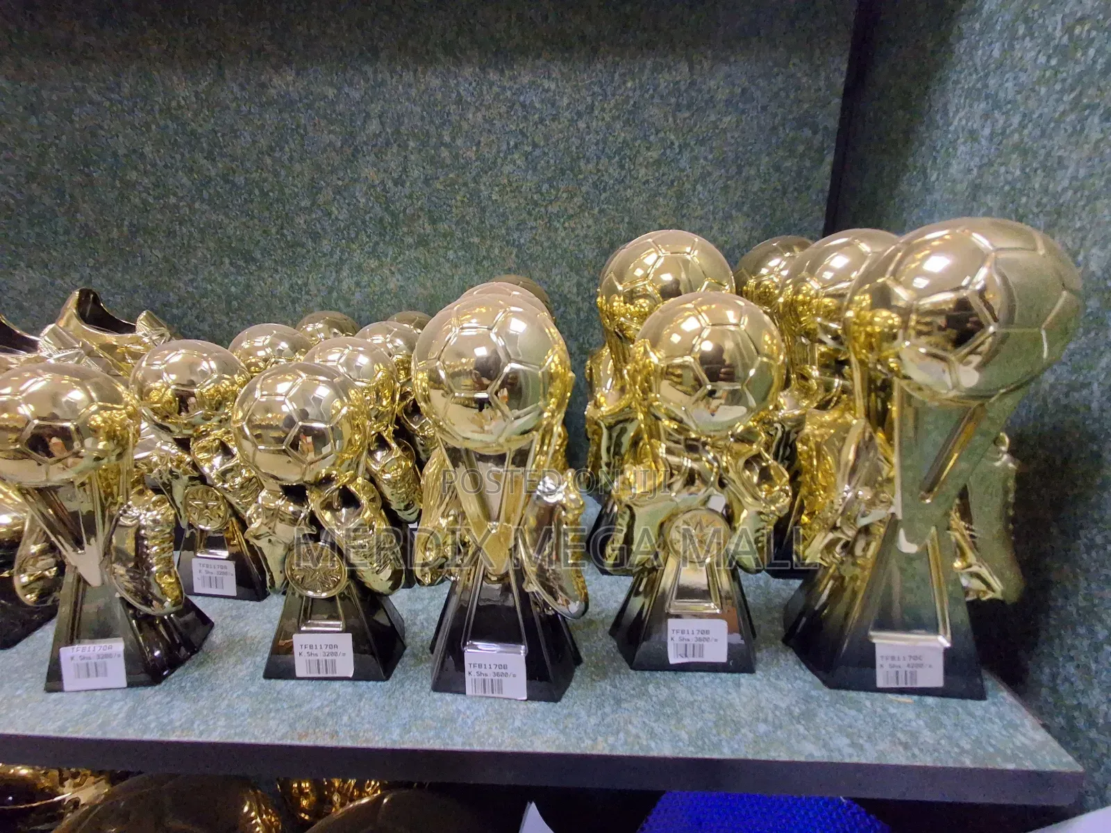 Mmm01ms3,Golden Boots Trophies, Trophy, Trophies