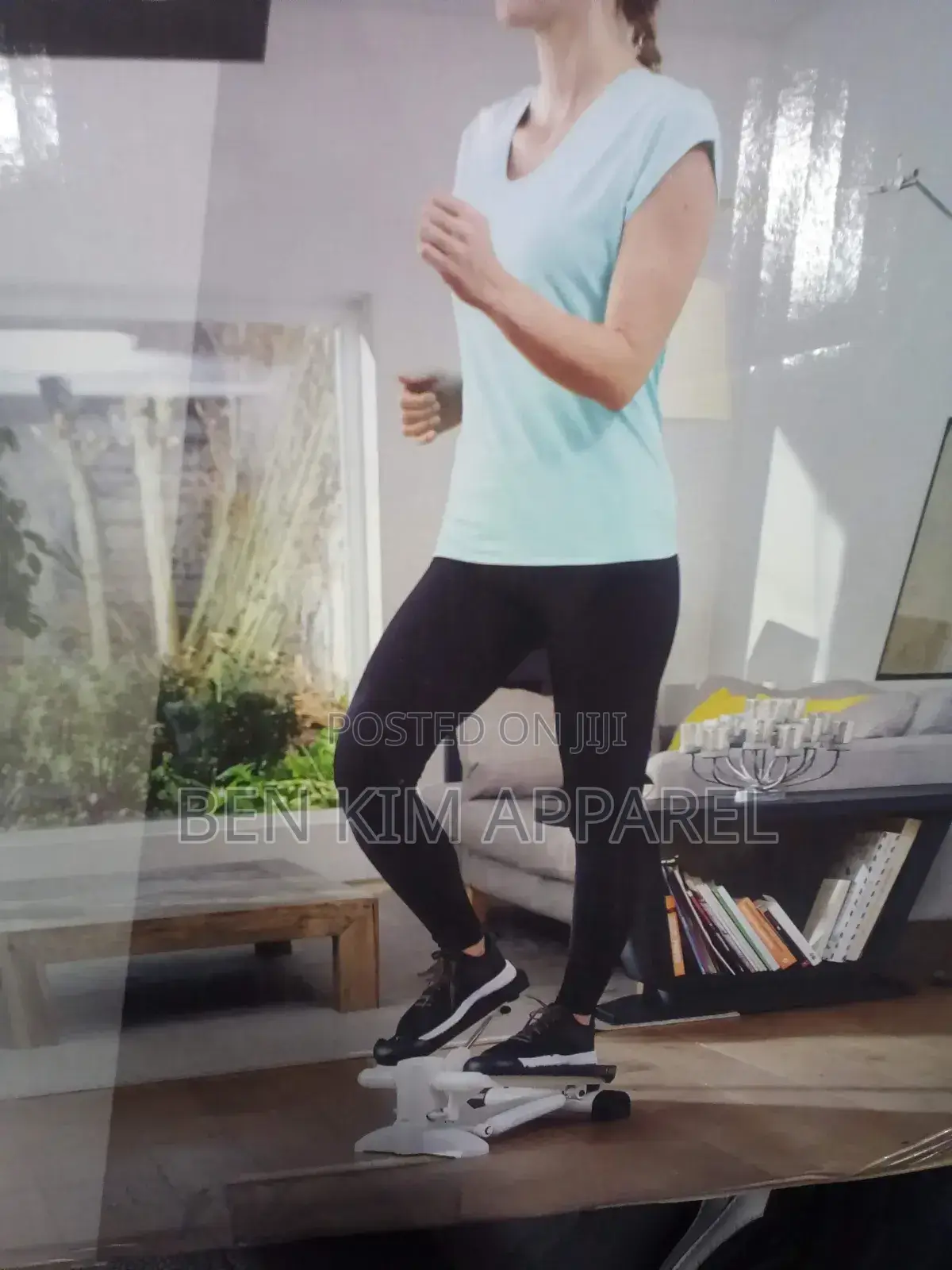 Lower Body Strength and Cardio Stepper Light Blue Color