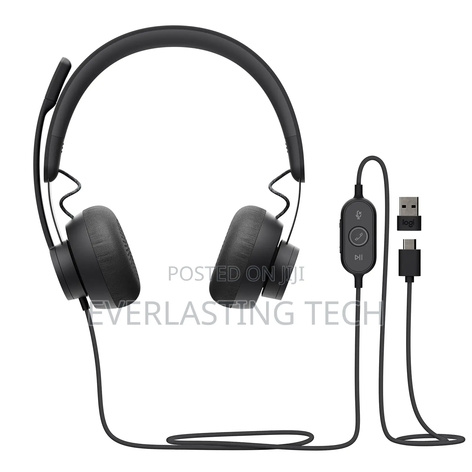 Logitech Zone Wired-Graphite-Usb-Emea-Uc