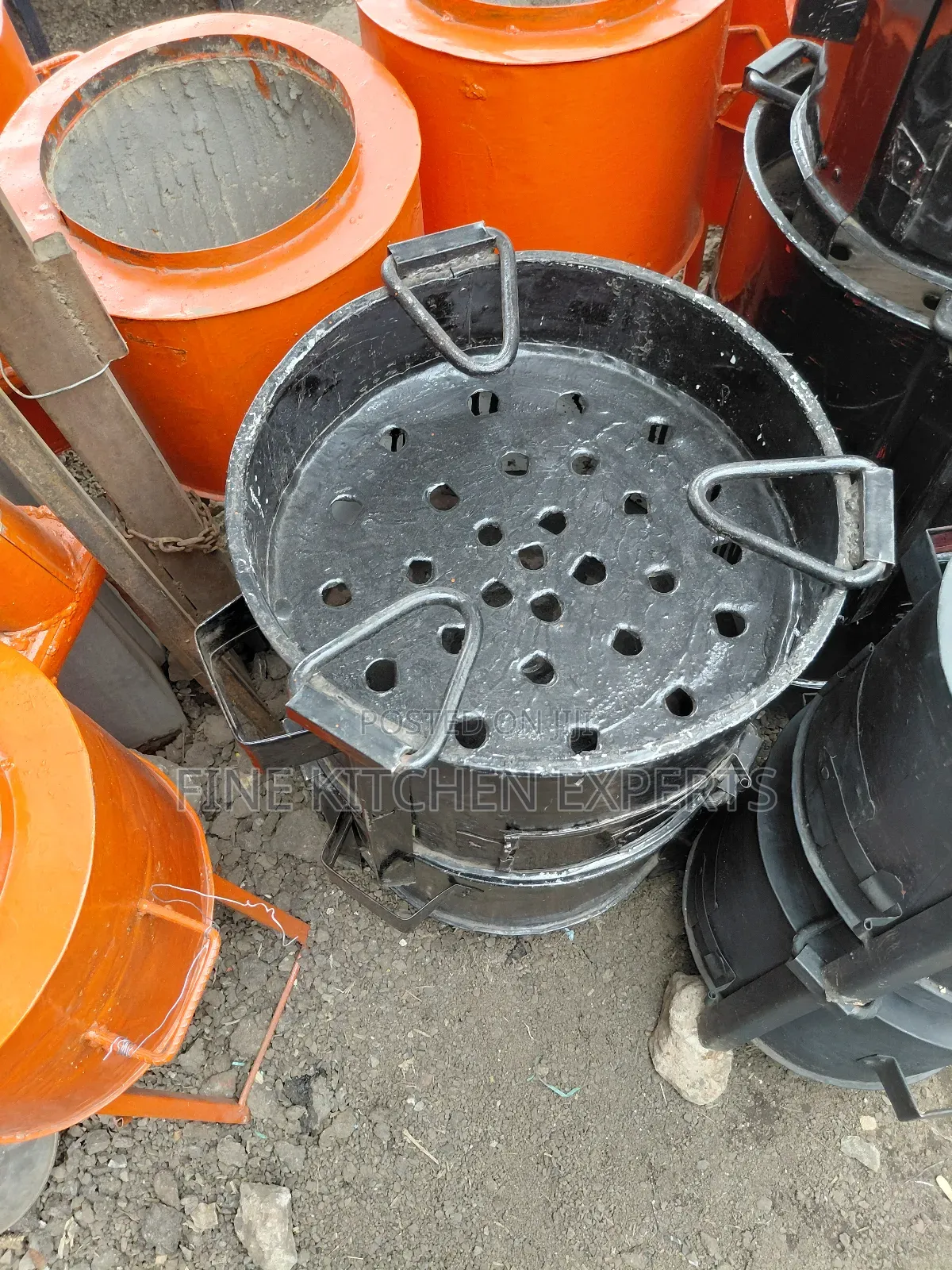 Drum Charcoal Jikos.