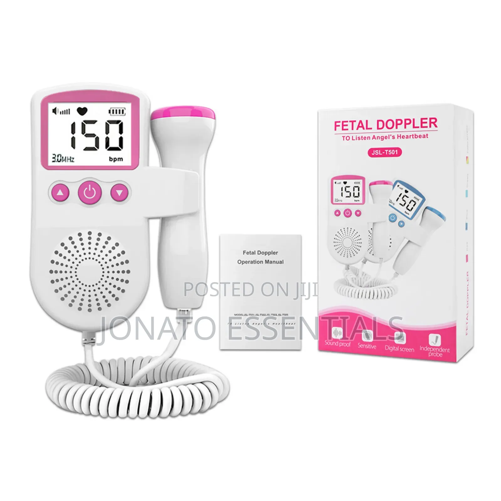 Fetal Doppler Portable Baby Heartbeat Monitor Kenya