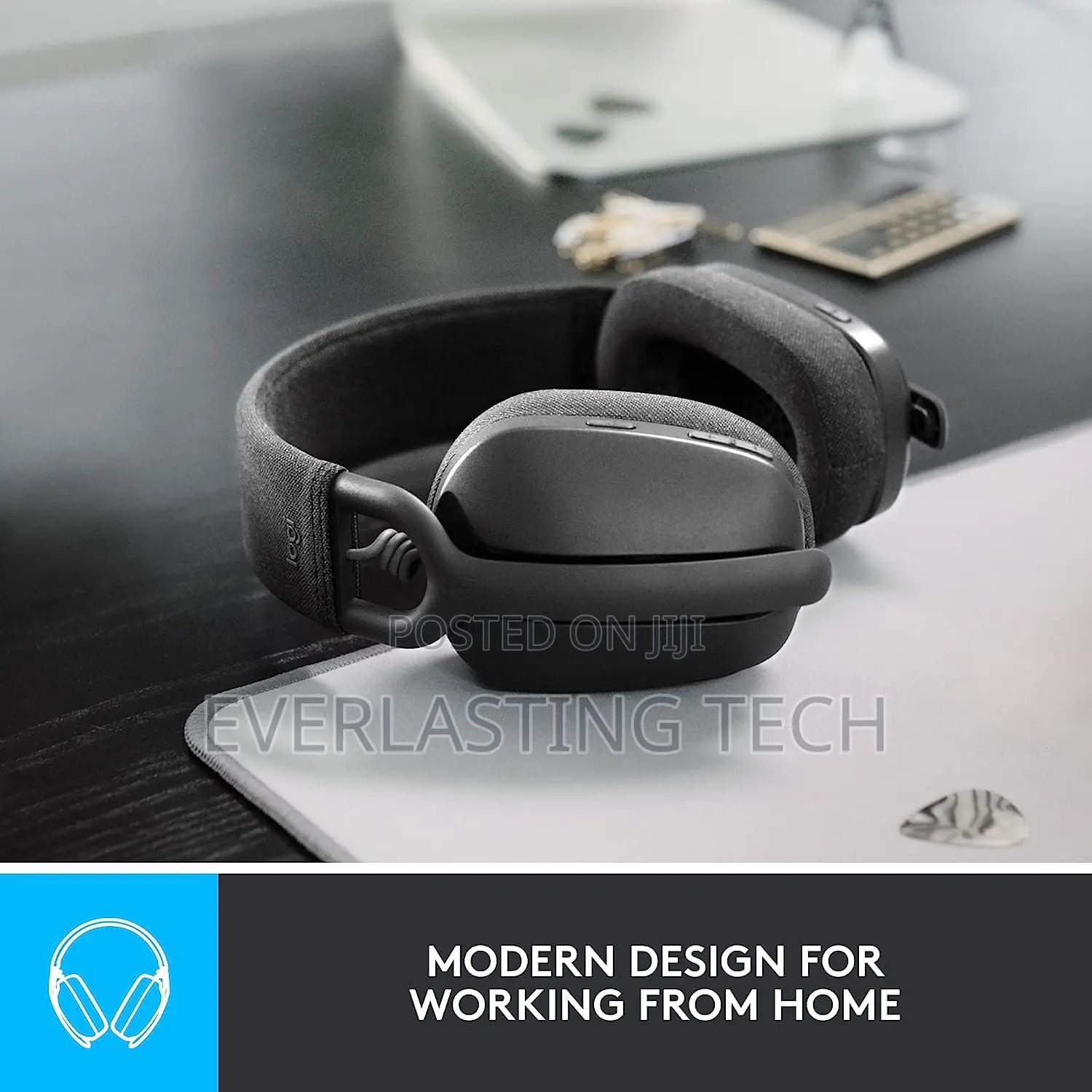 Logitech Zone Vibe Wireless Bluetooth Headphones - Graphite