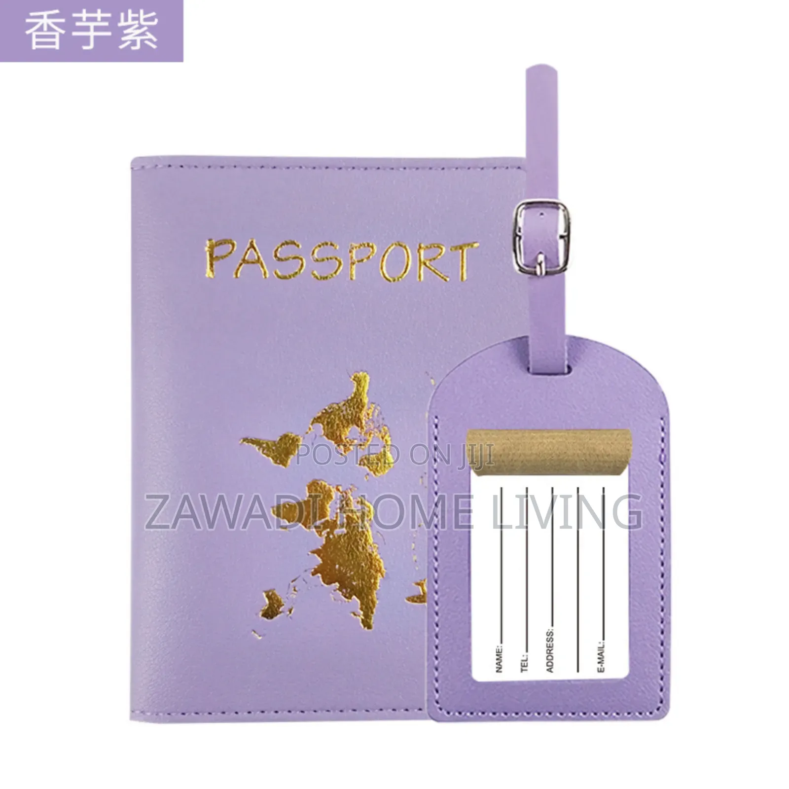 Passport Holder/ Passport Cover With Luggage Tag