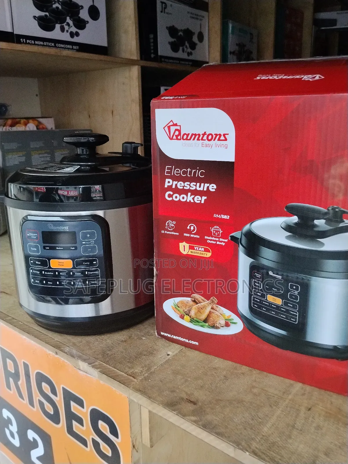 Ramtons 6l Electric Pressure