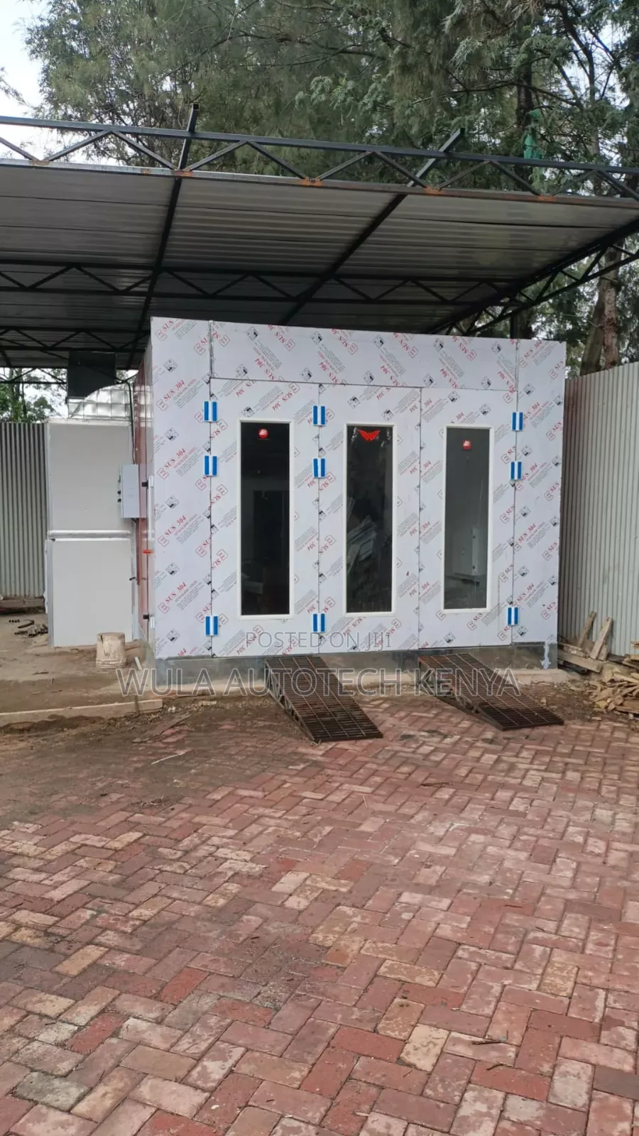 Heavy Duty Sunshine Power Spray Booth Machine Best Quality