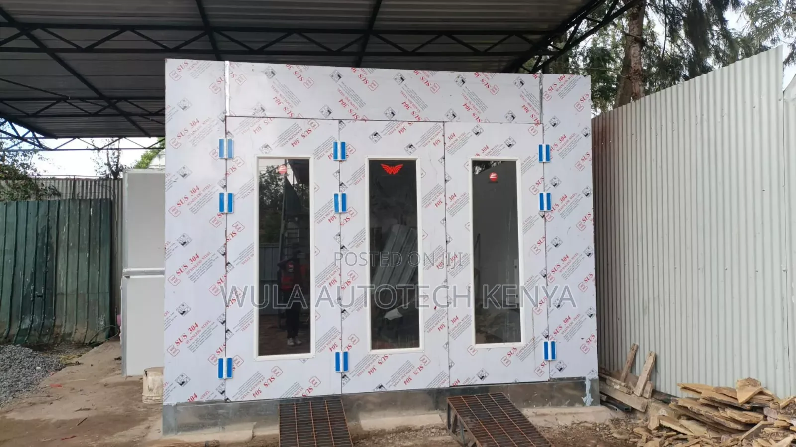 Heavy Duty Sunshine Power Spray Booth Machine Best Quality