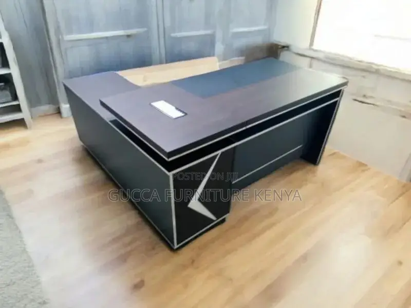 Executive 180cm Director's L-shaped Office Table