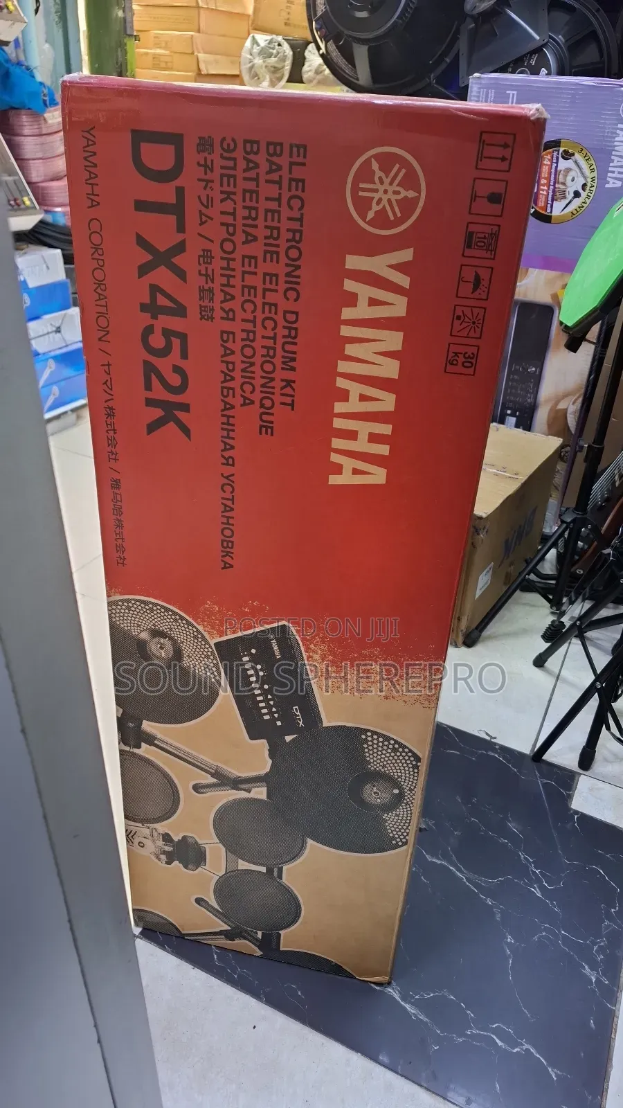 Yamaha Dtx452 Electric Drumset