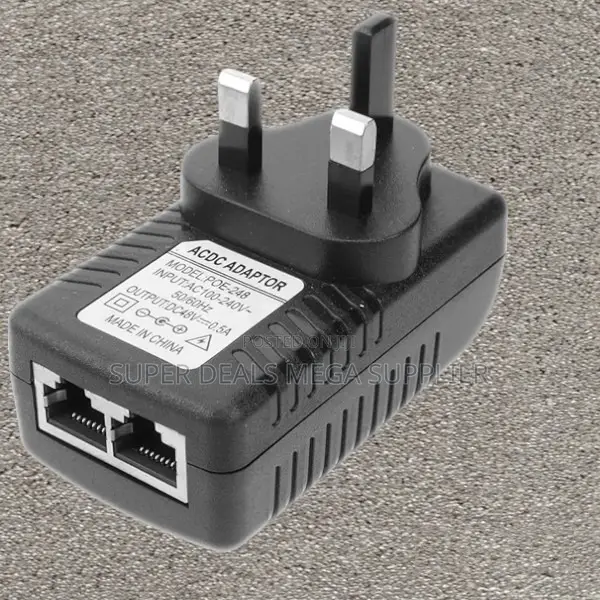 Reliable Performance 24v, 48v Poe Injector Power Over Ethernet Adapter