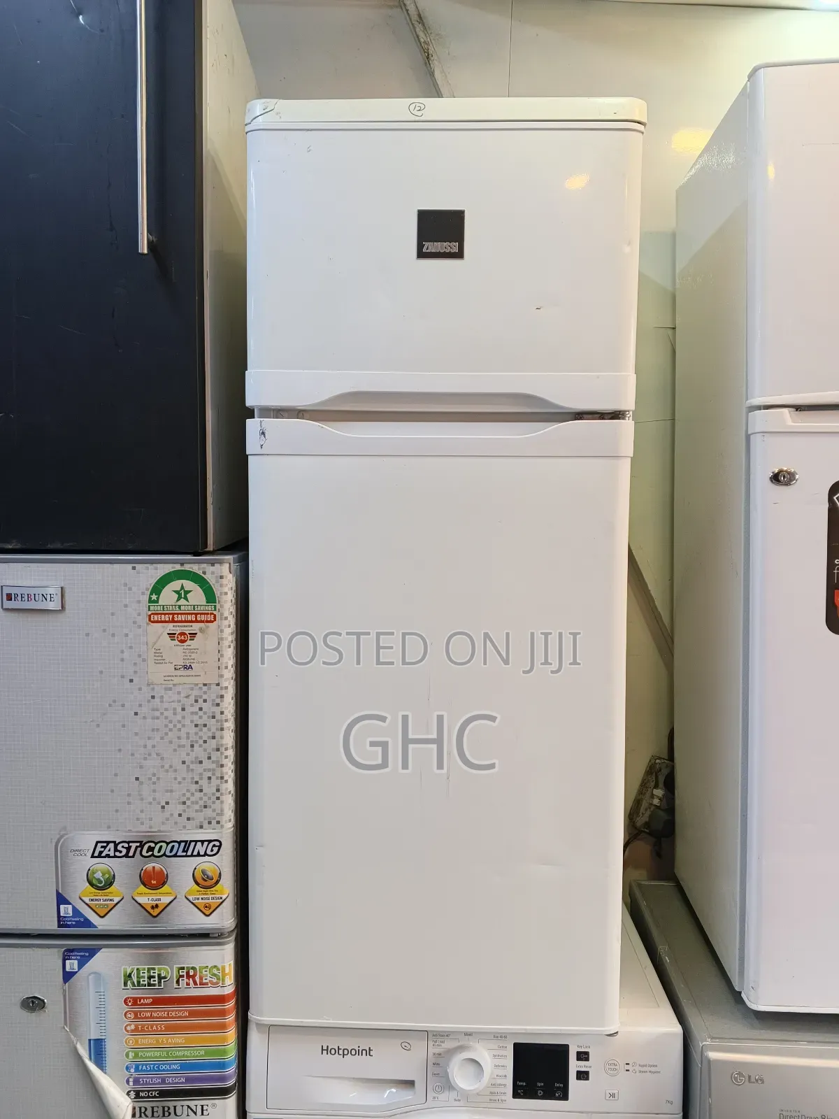 Zanussi Double Door Fridge