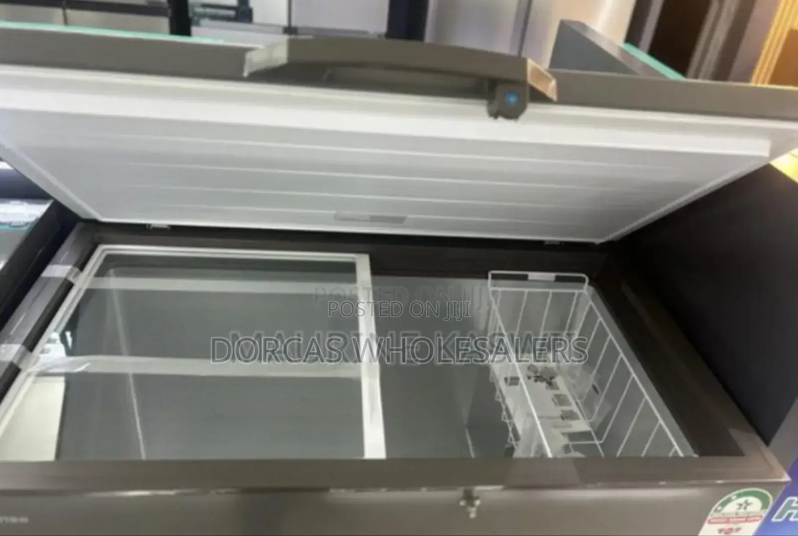 Colour Grey New -Hisense 297l Freezer