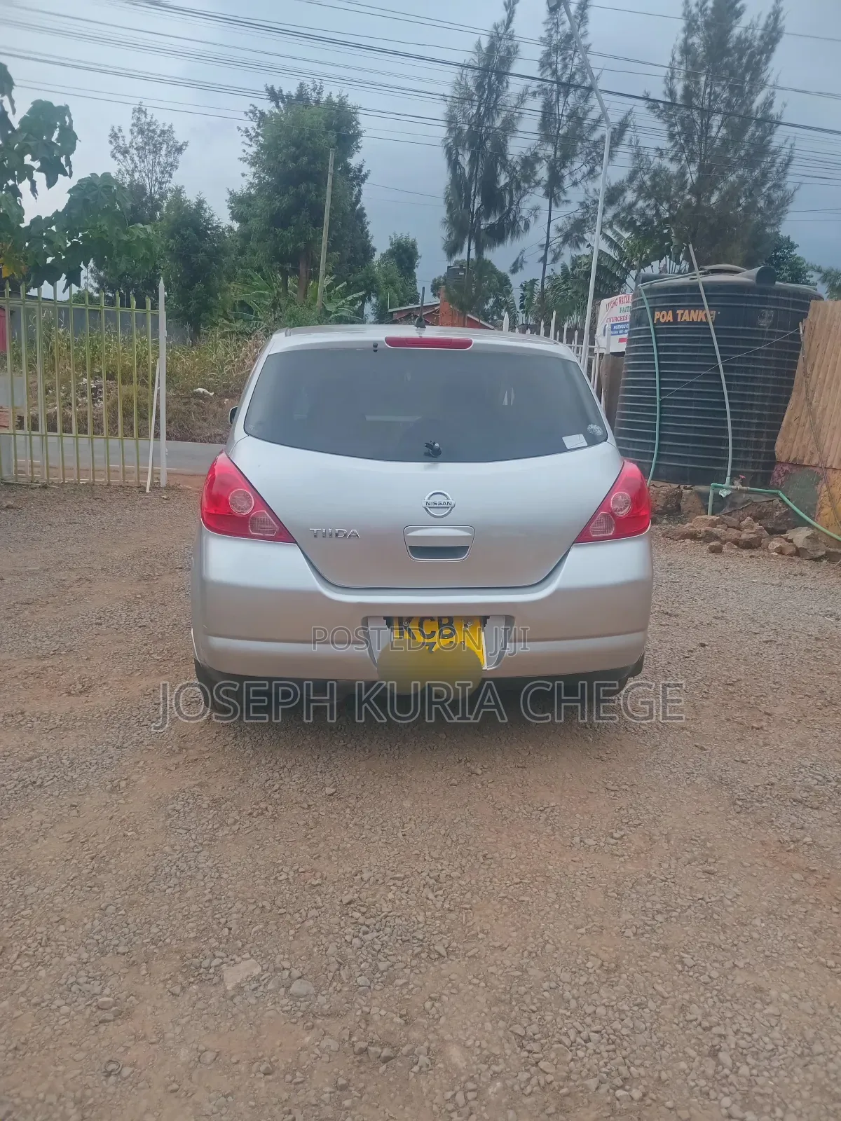 Nissan Tiida 2008 Silver