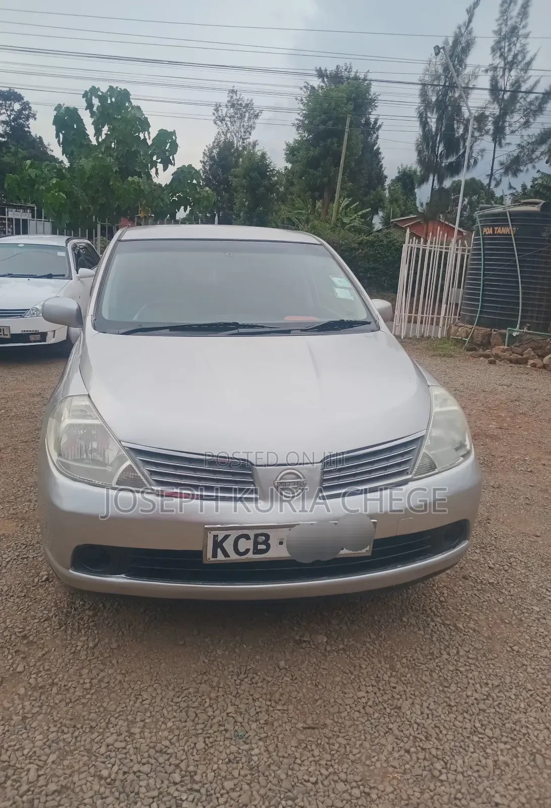 Nissan Tiida 2008 Silver