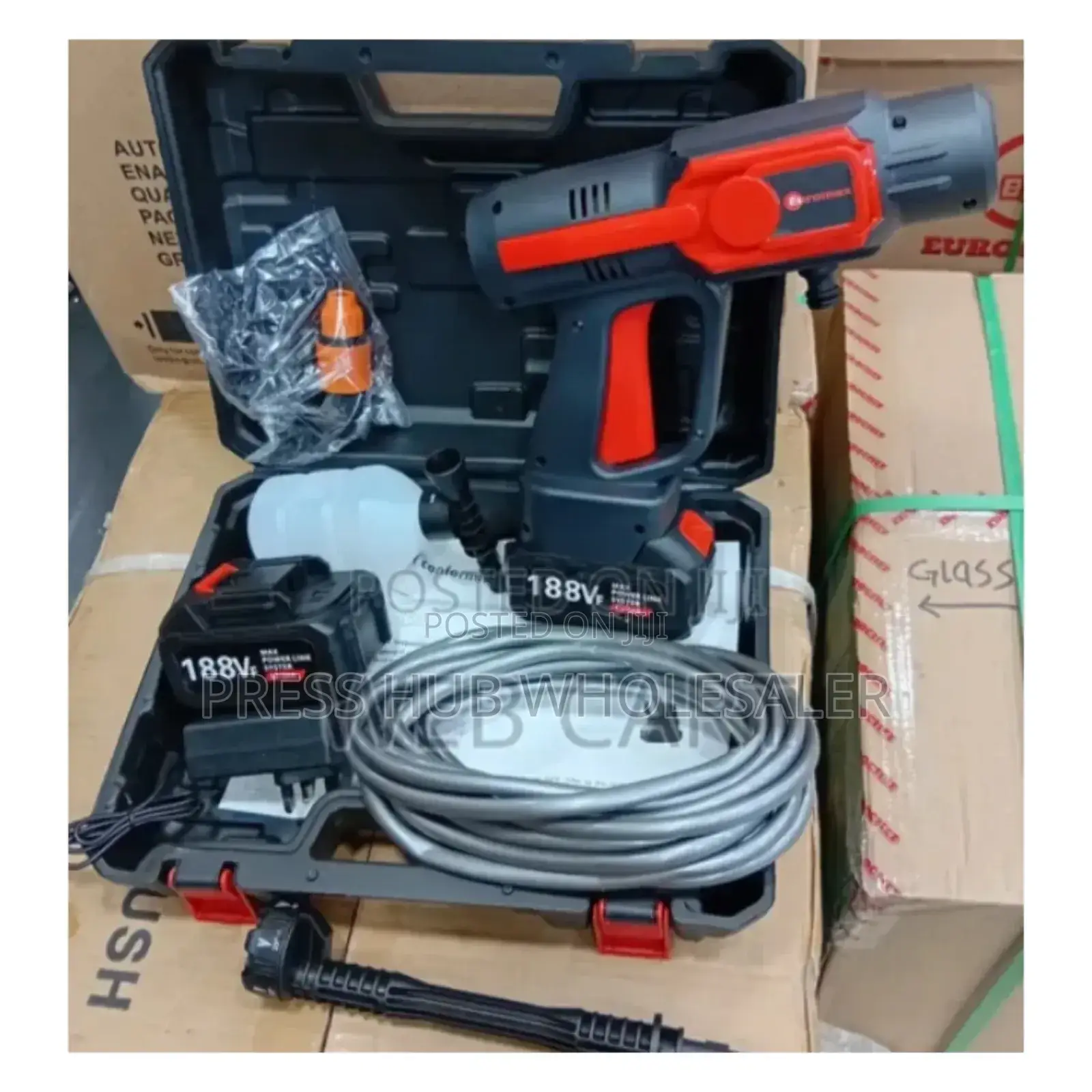 Euromax 188vf Brushless Washer Gun Kit"