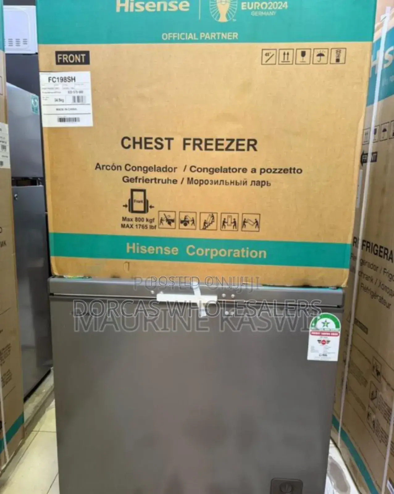 Deep Freezeers. Hisense 198l Freezer