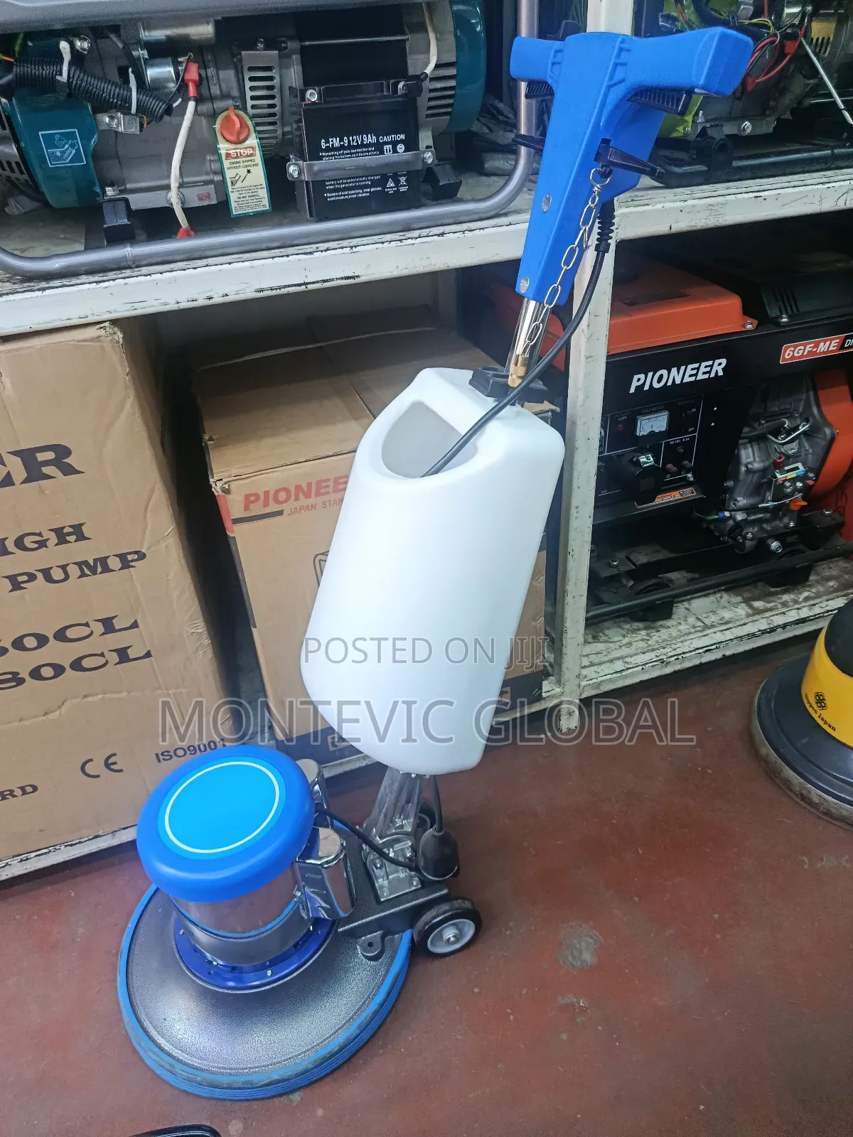Electric Multifunctional Floor Scrubber