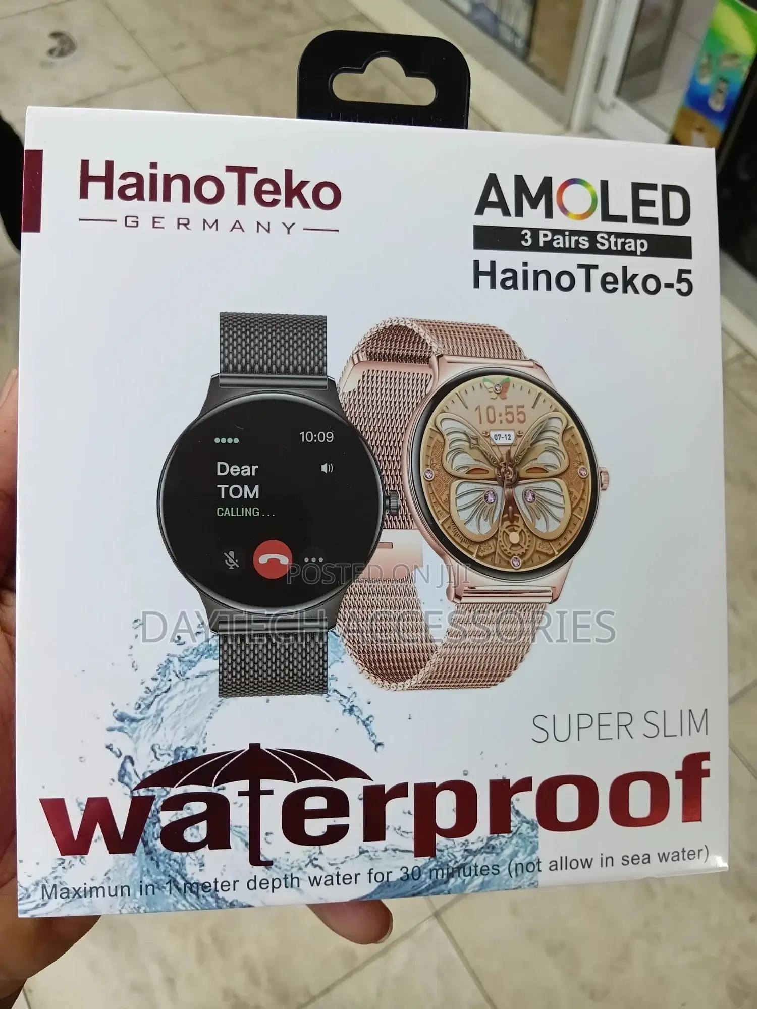 Hainoteko-5 Super Slim Smart Watch for Women.