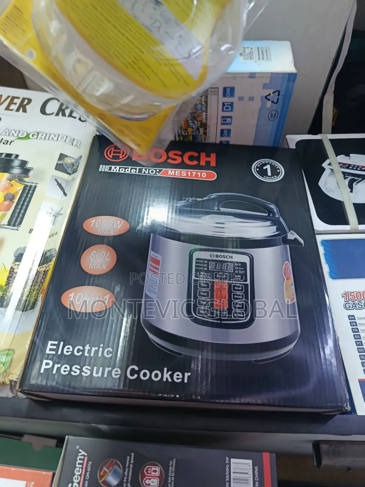 6l Bosch Electric Pressure Cooker 1000w