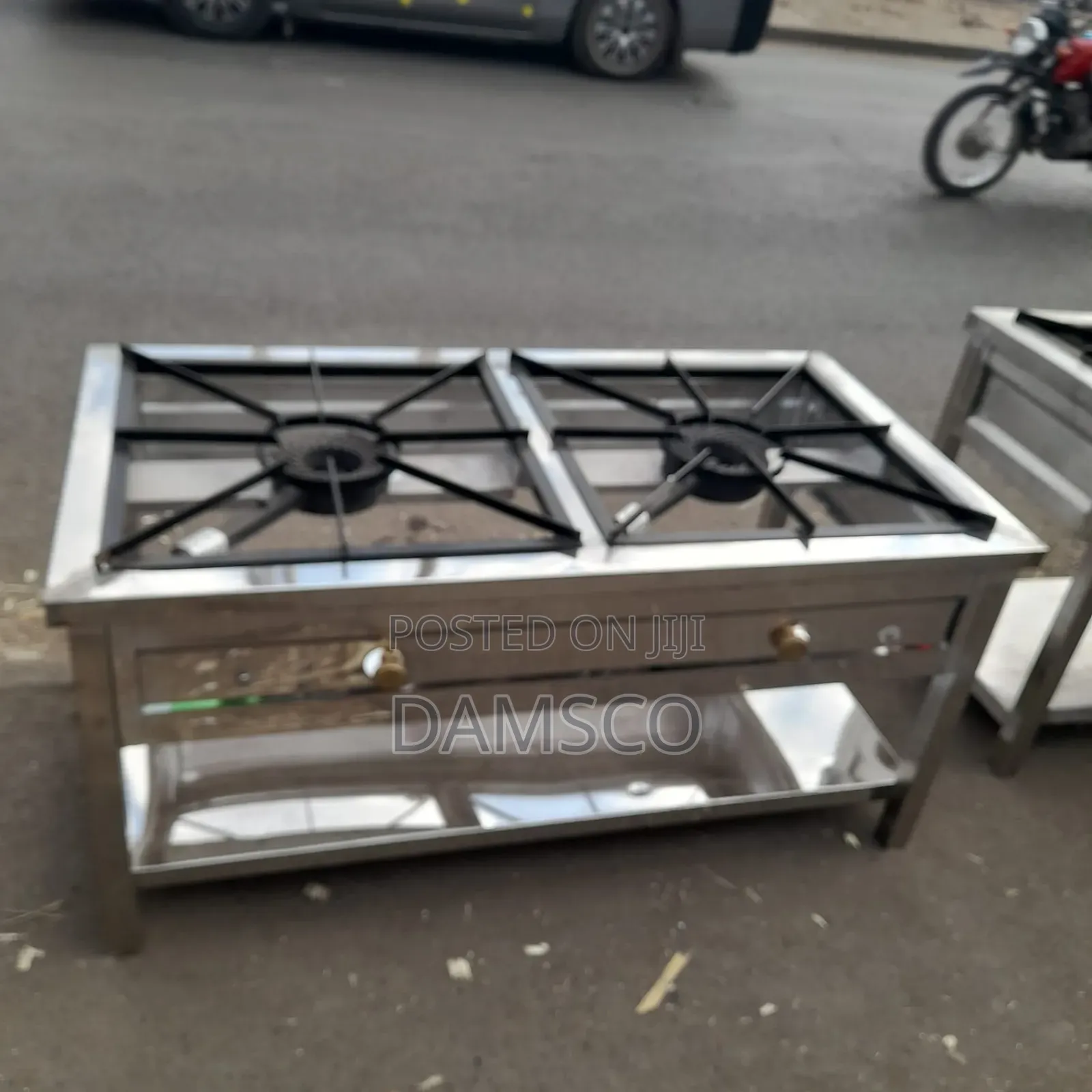 2 Burner Stainless Steel