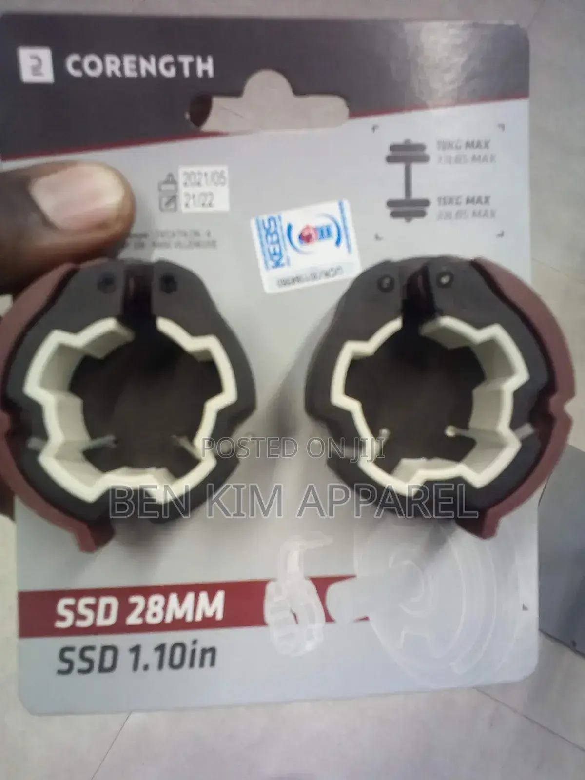 28mm Disc Clip Claps Collars for Weight Lifting Barbell or Dumbbell.